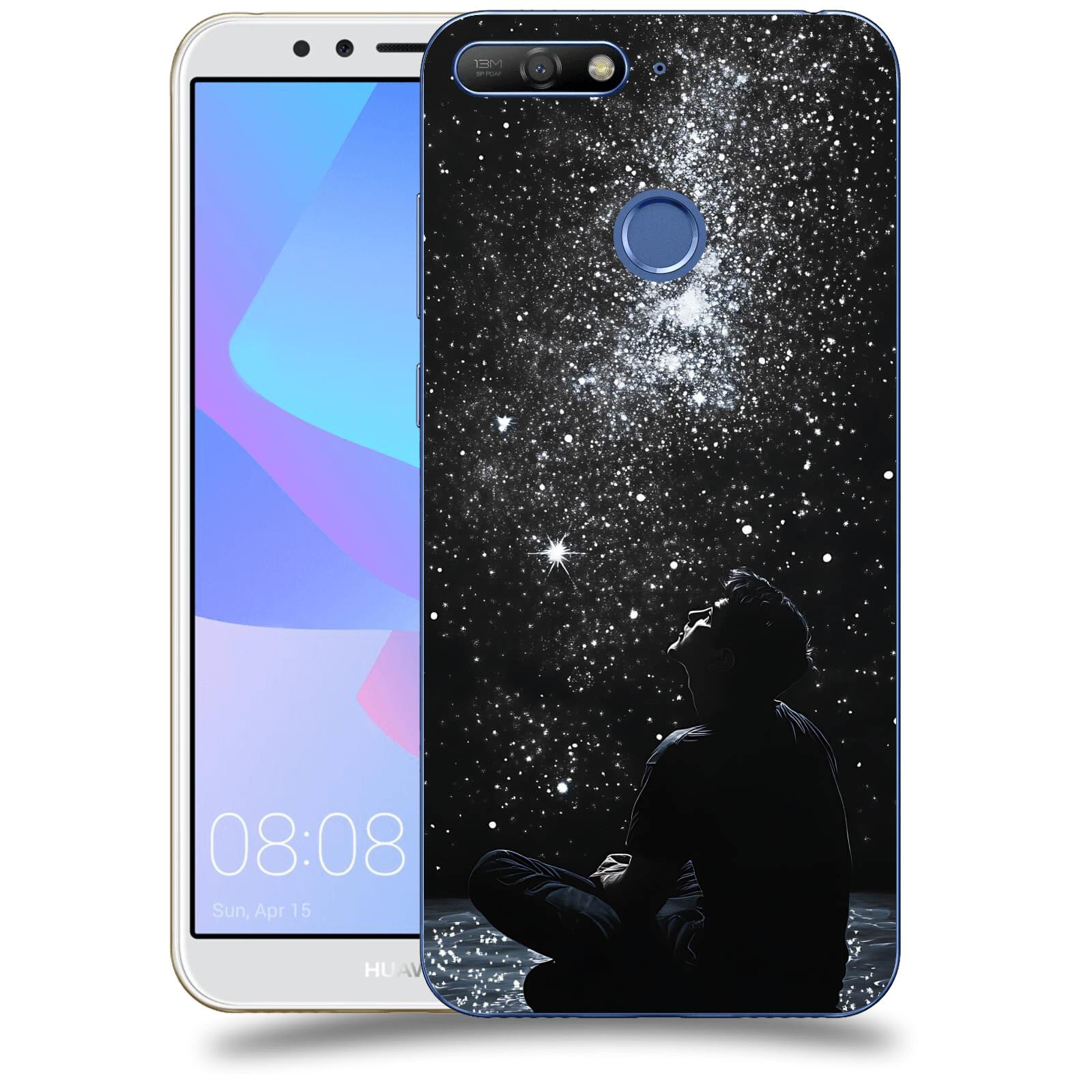 ACOVER Kryt na mobil Huawei Y6 Prime 2018 - Noční obloha V