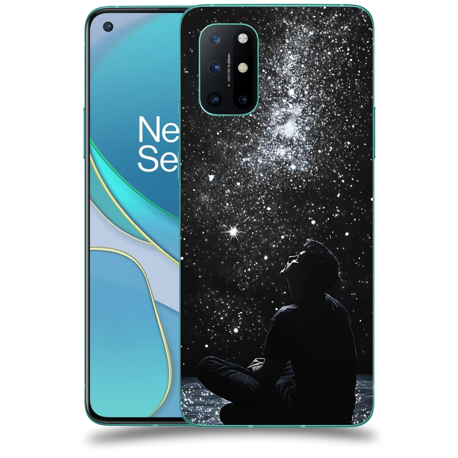 ACOVER Kryt na mobil OnePlus 8T - Noční obloha V