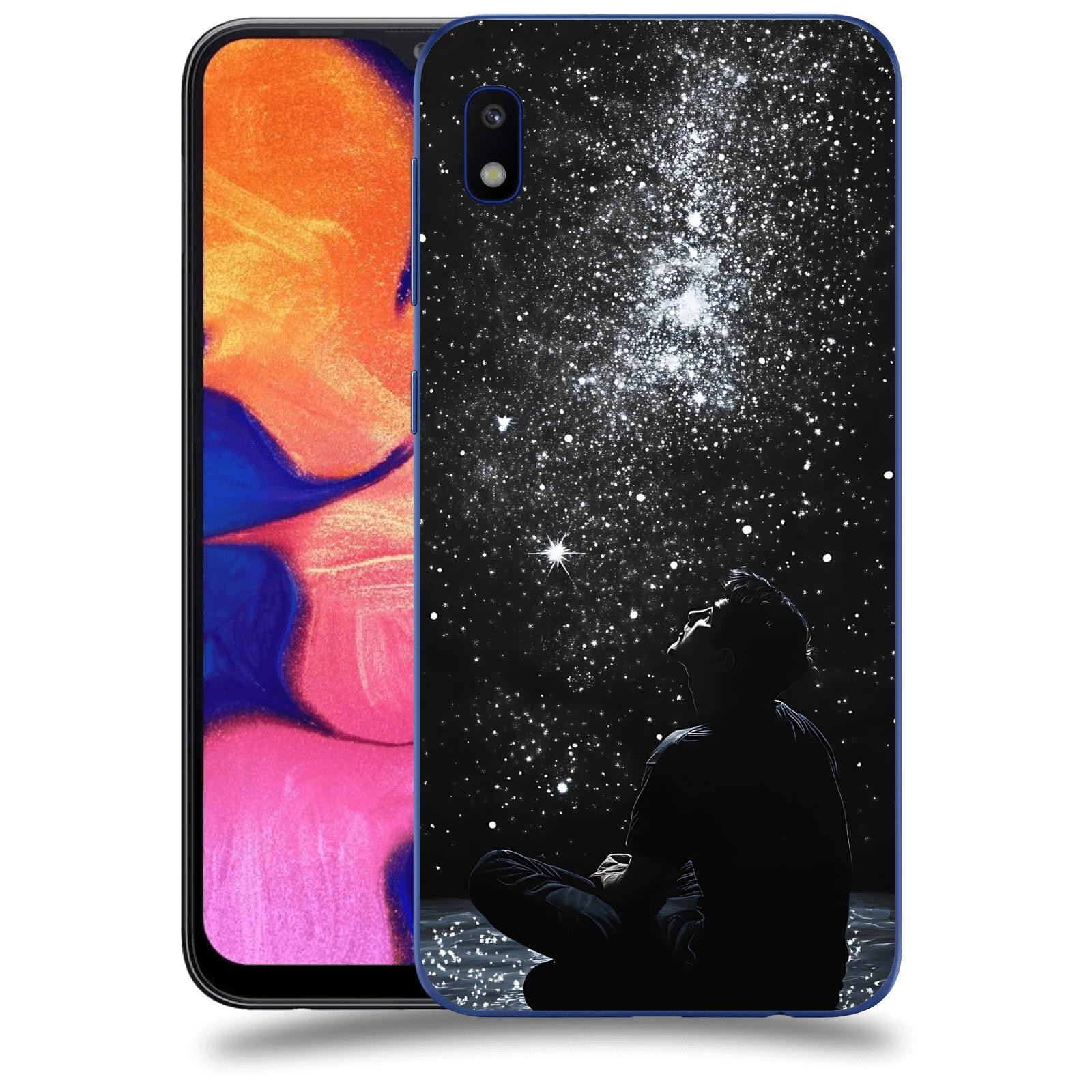 ACOVER Kryt na mobil Samsung Galaxy A10 A105F - Noční obloha V