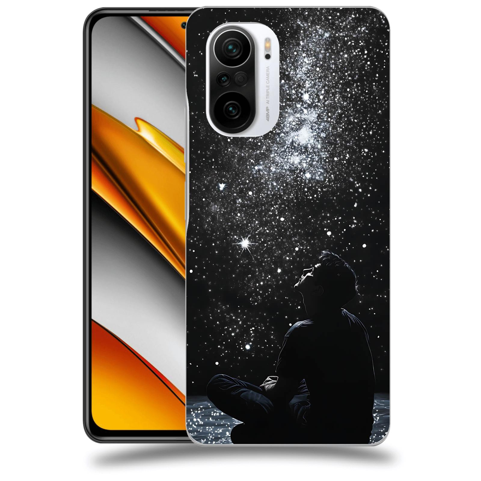 ACOVER Kryt na mobil Xiaomi Poco F3 - Noční obloha V