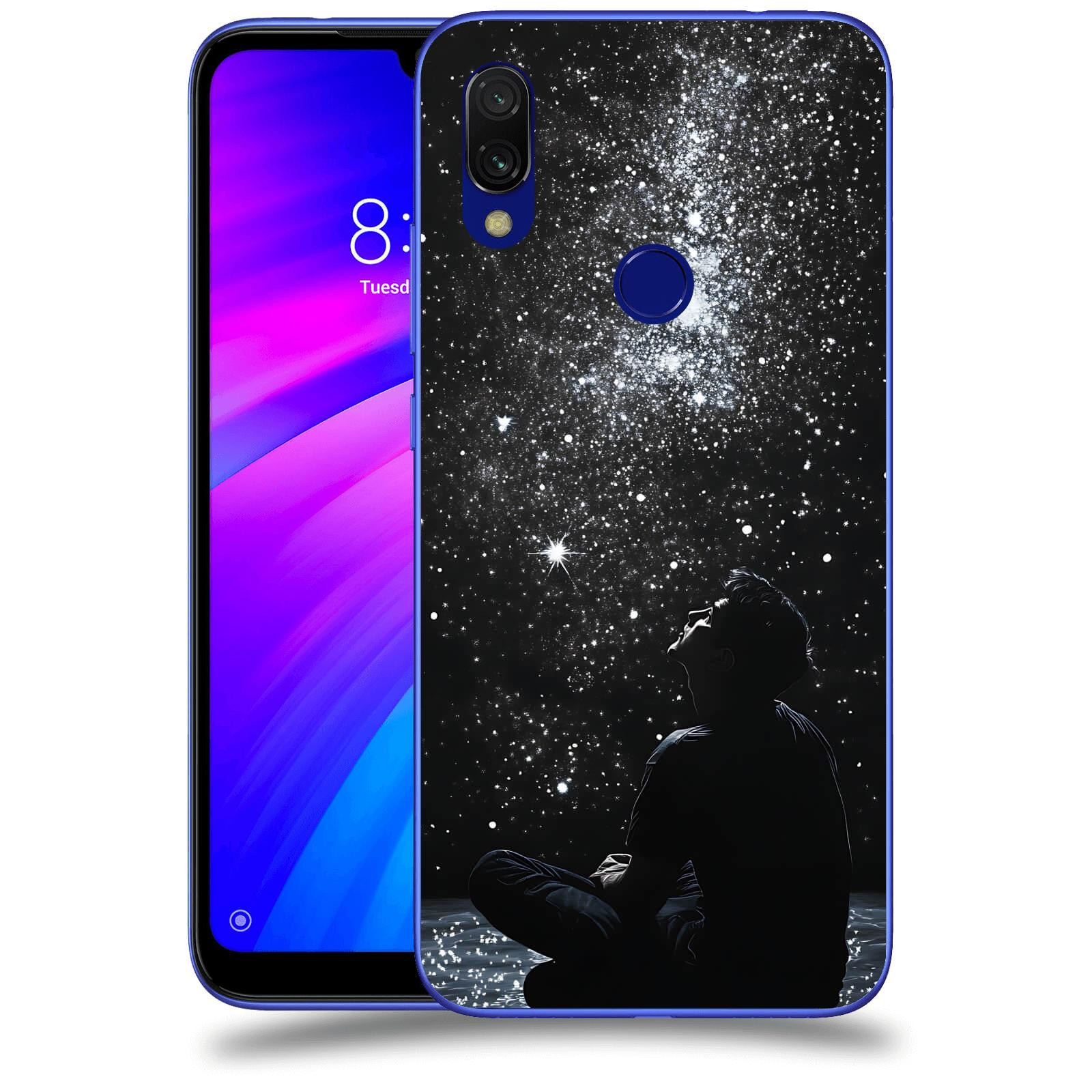 ACOVER Kryt na mobil Xiaomi Redmi 7 - Noční obloha V
