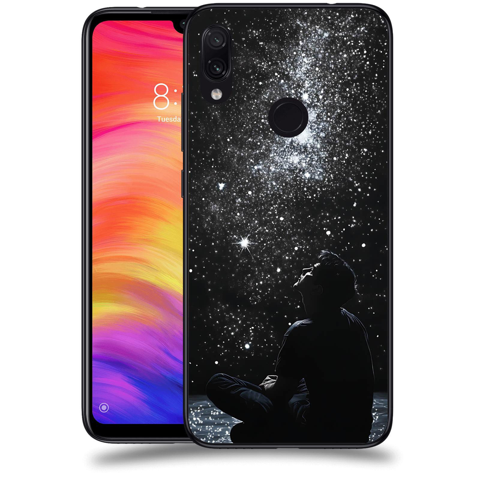 ACOVER Kryt na mobil Xiaomi Redmi Note 7 - Noční obloha V