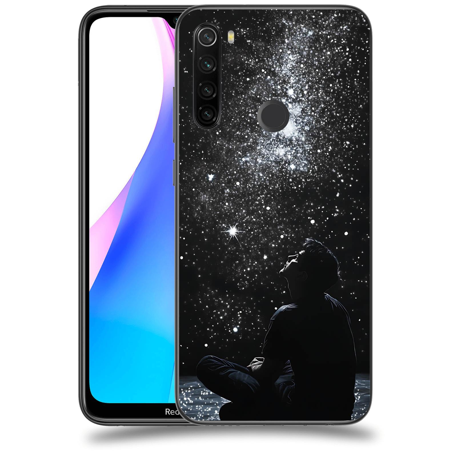 ACOVER Kryt na mobil Xiaomi Redmi Note 8T - Noční obloha V