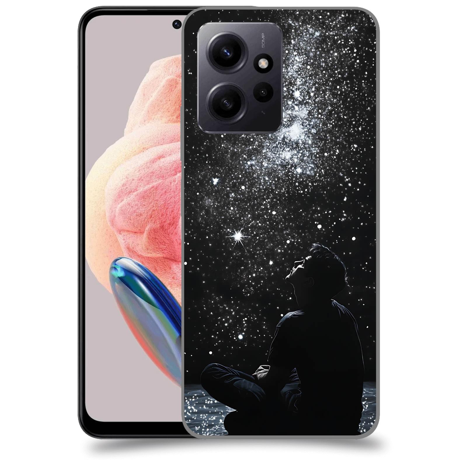 ACOVER Kryt na mobil Xiaomi Redmi Note 12 4G - Noční obloha V