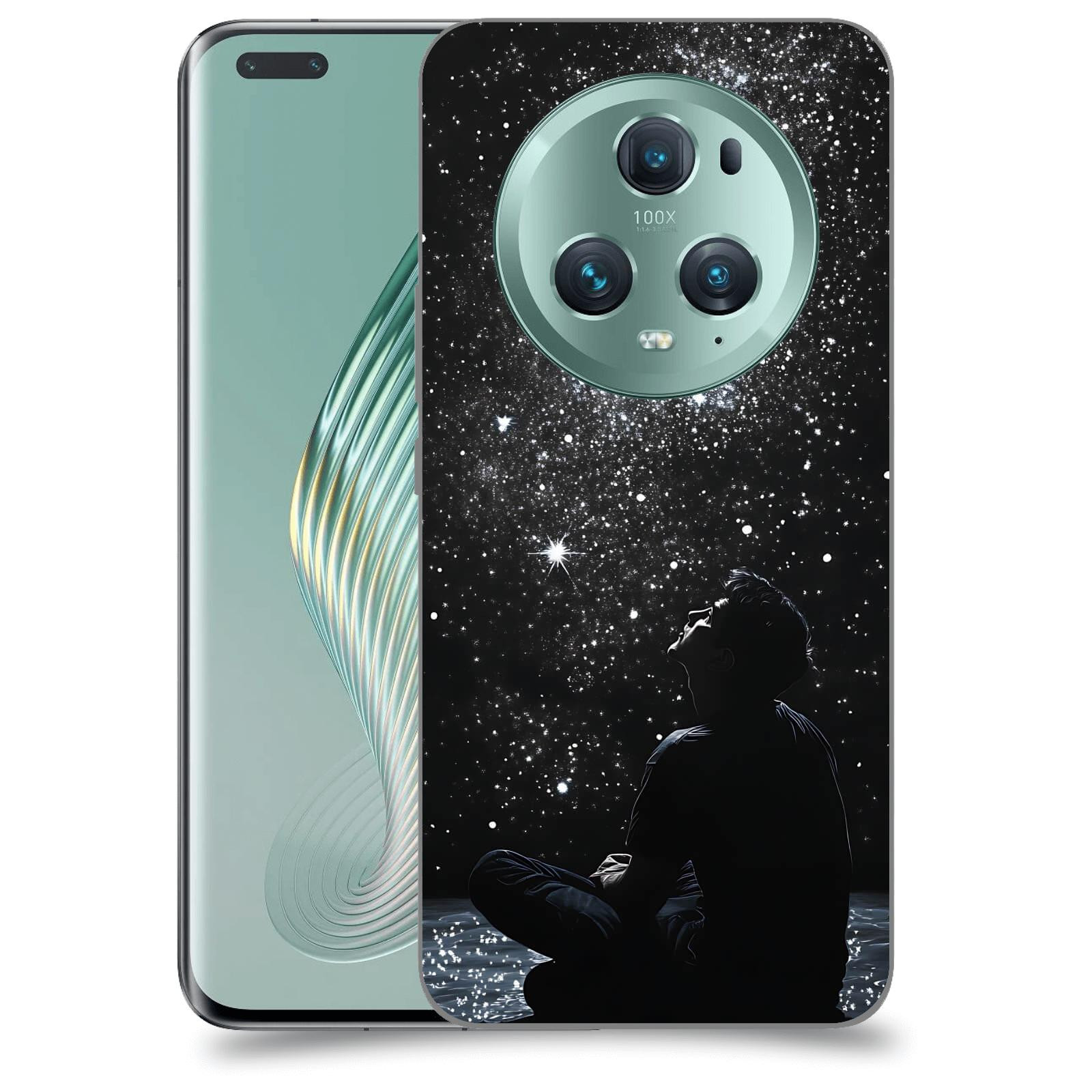 ACOVER Kryt na mobil Honor Magic5 Pro - Noční obloha V