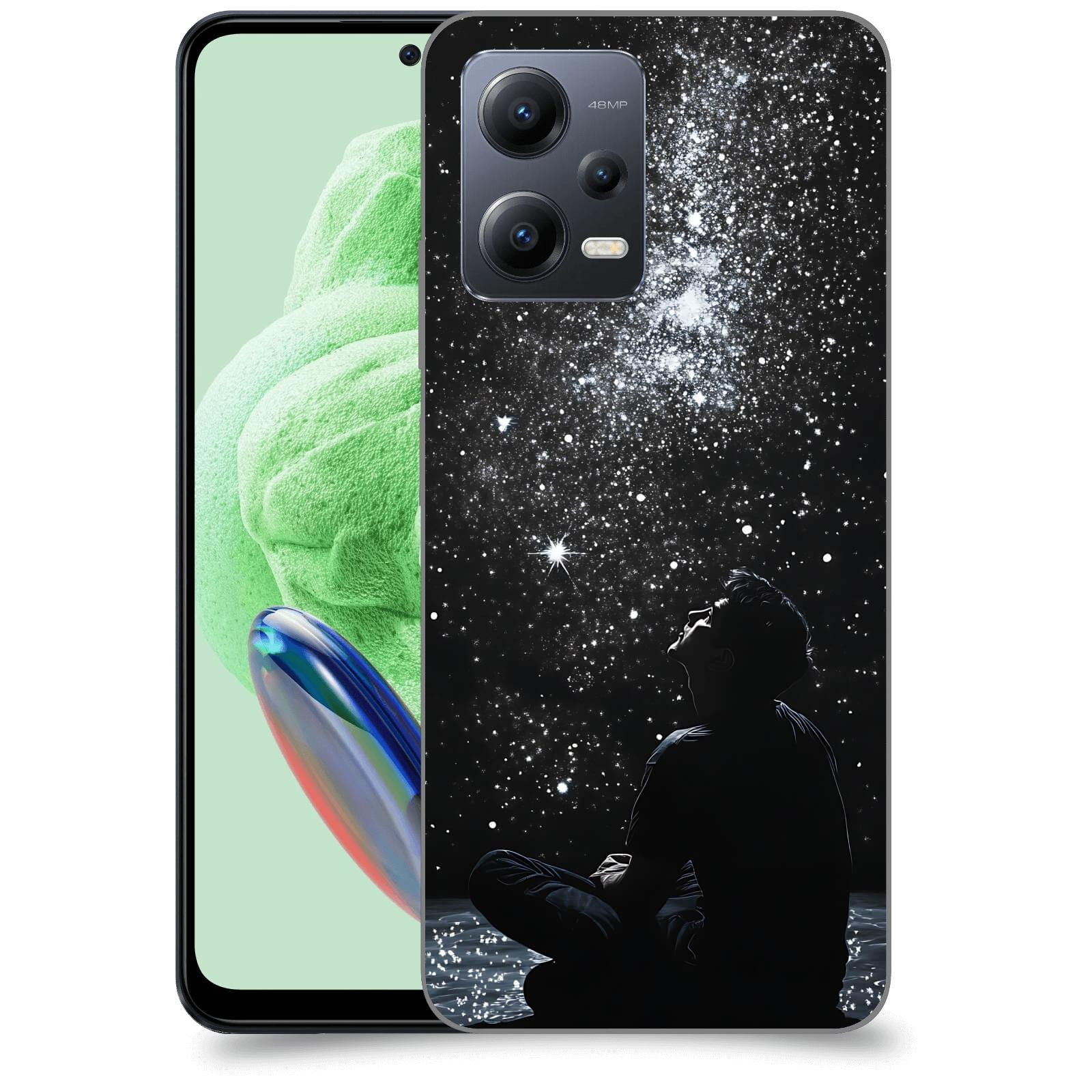 ACOVER Kryt na mobil Xiaomi Redmi Note 12 5G - Noční obloha V