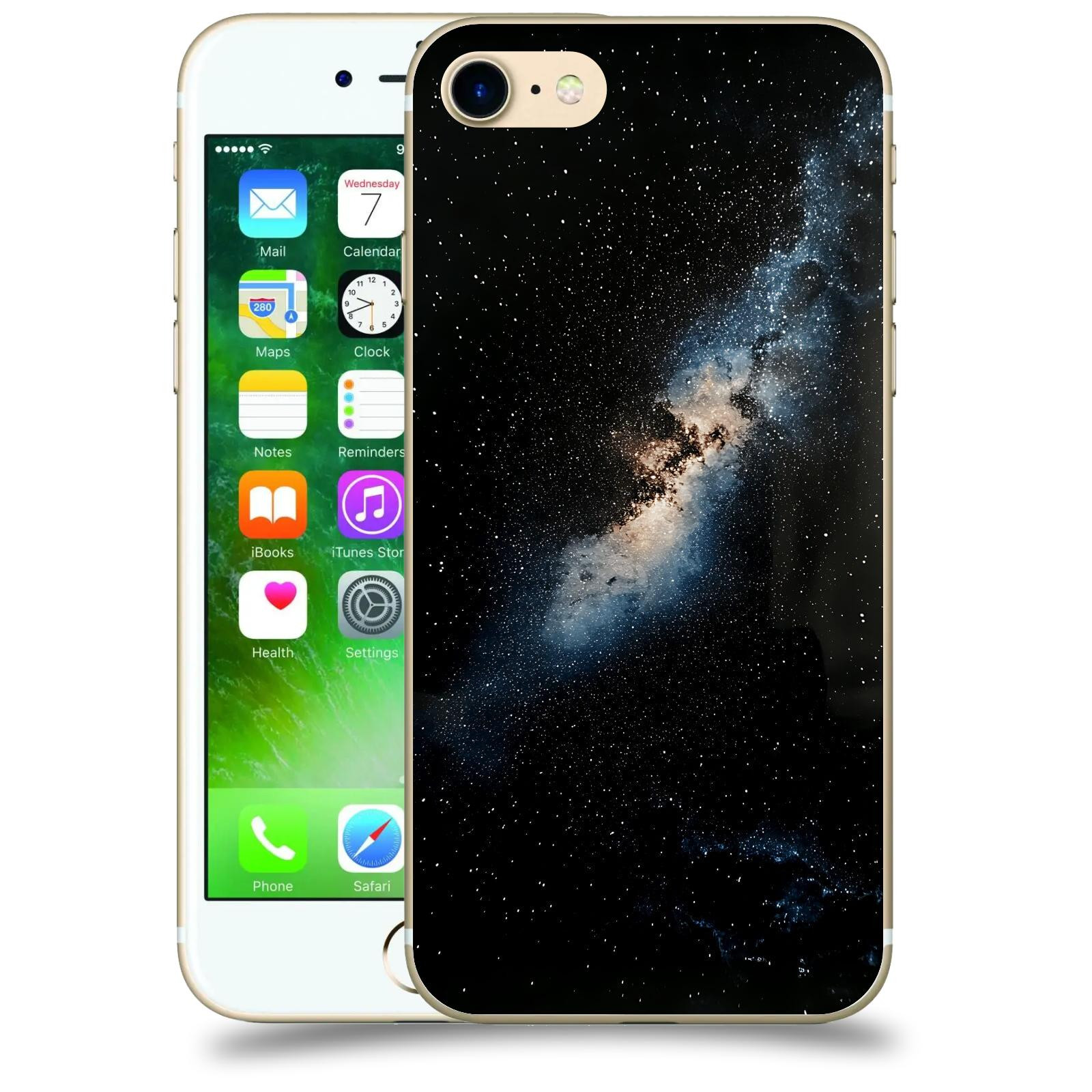 ACOVER Kryt na mobil Apple iPhone 7 - Noční obloha I