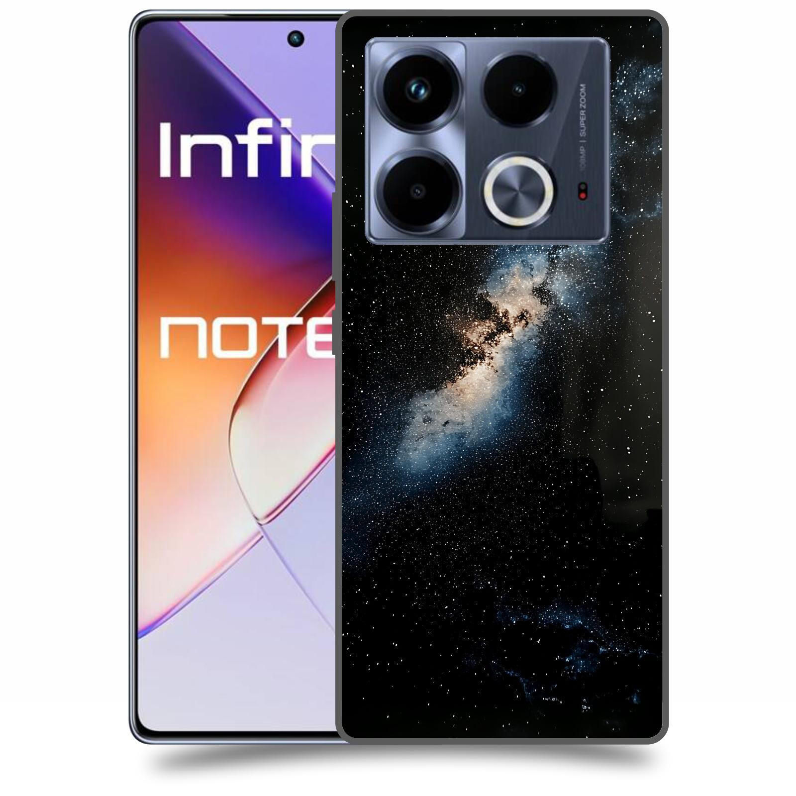 ACOVER Kryt na mobil Infinix Note 40 - Noční obloha I