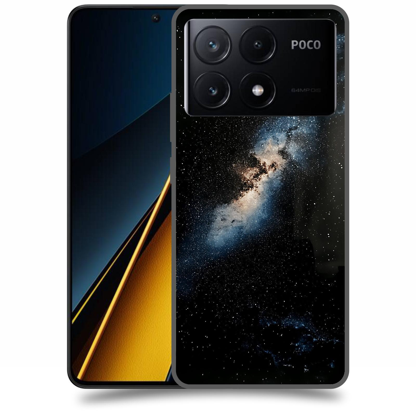 ACOVER Kryt na mobil Poco X6 Pro 5G - Noční obloha I