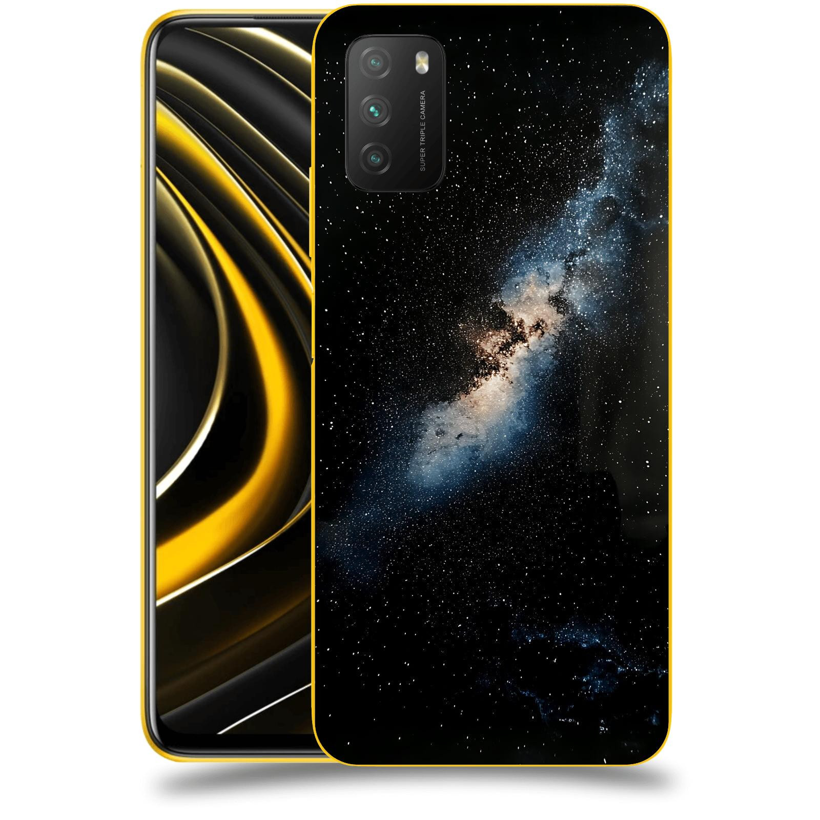 ACOVER Kryt na mobil Xiaomi Poco M3 - Noční obloha I