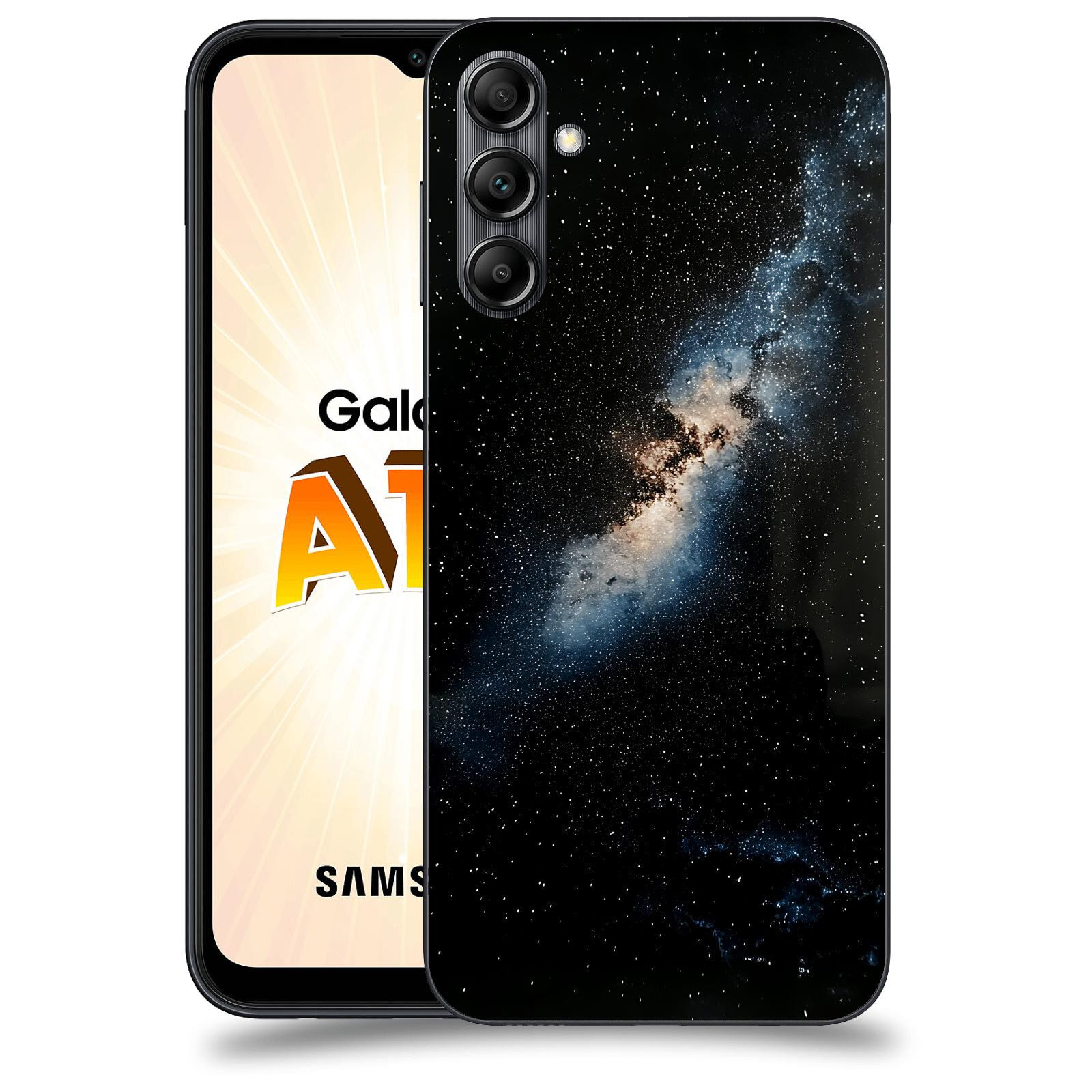 ACOVER Kryt na mobil Samsung Galaxy A14 LTE - Noční obloha I
