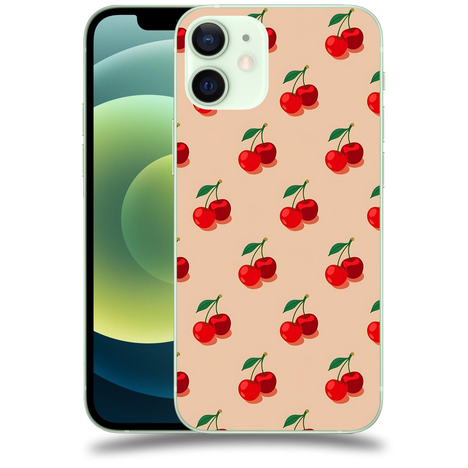 ACOVER Kryt na mobil Apple iPhone 12 mini - Šťavnaté třešně