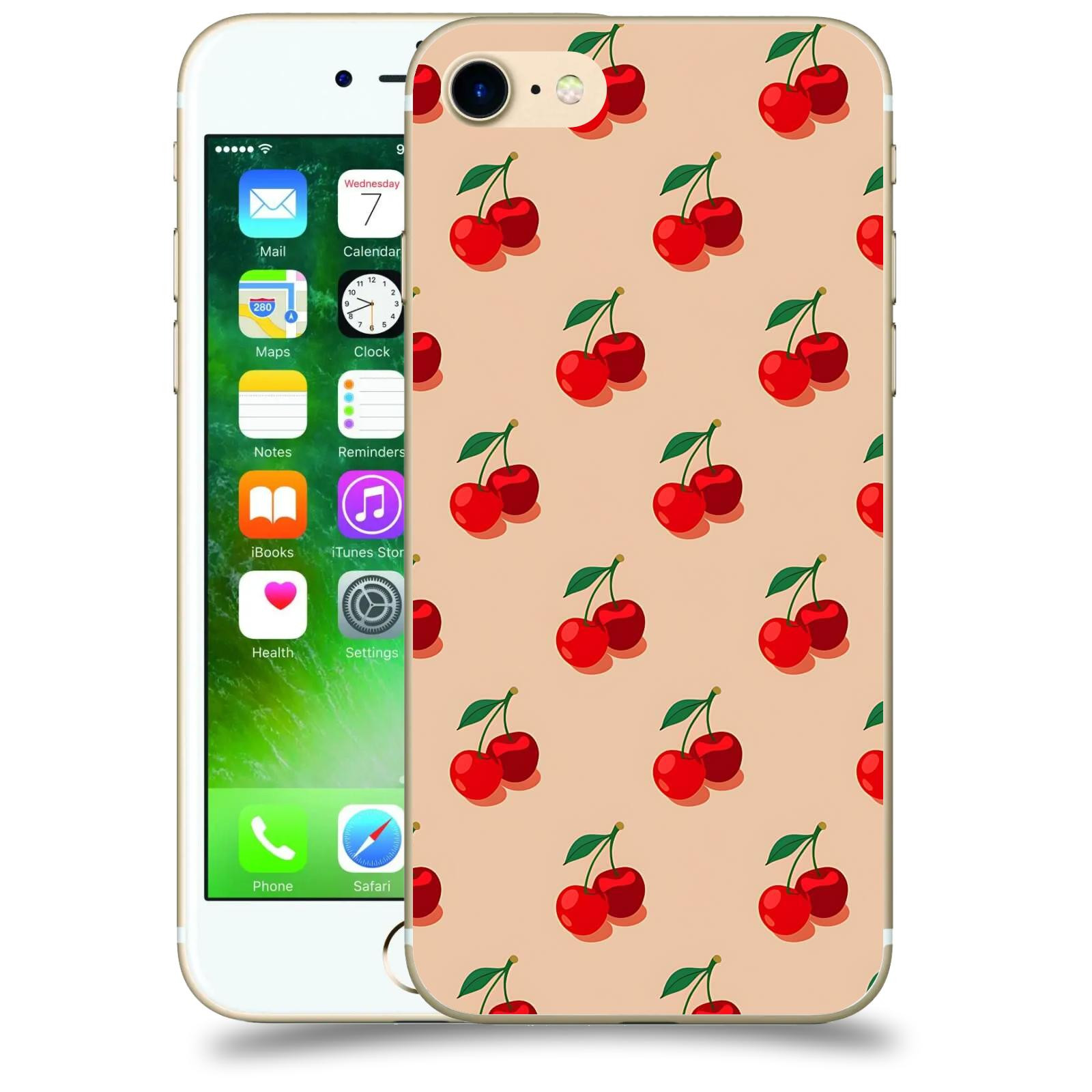 ACOVER Kryt na mobil Apple iPhone 7 - Šťavnaté třešně