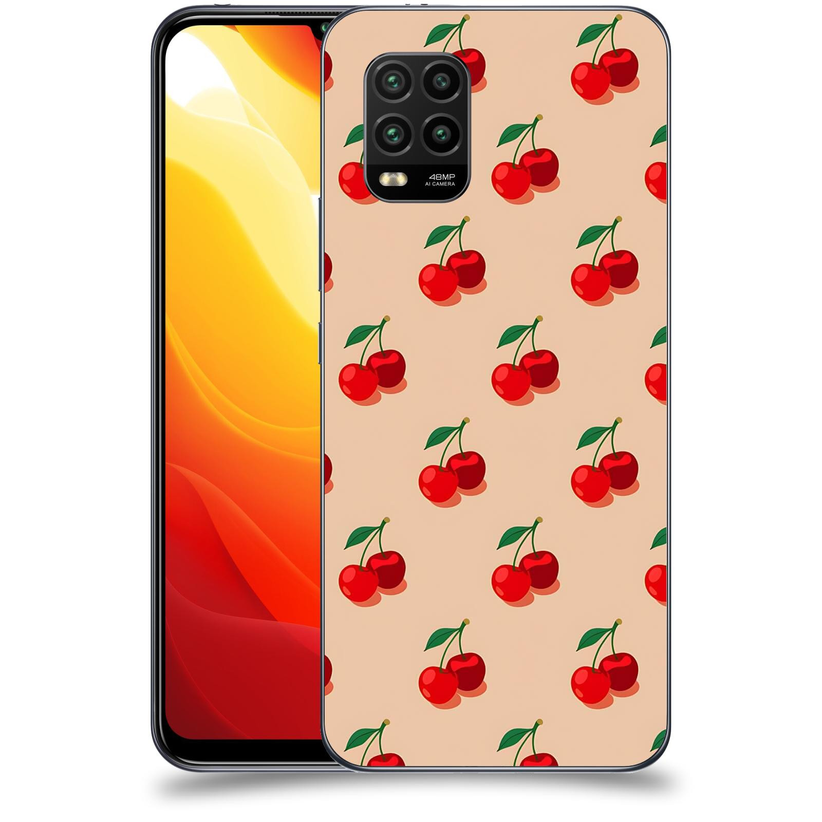 ACOVER Kryt na mobil Xiaomi Mi 10 Lite - Šťavnaté třešně