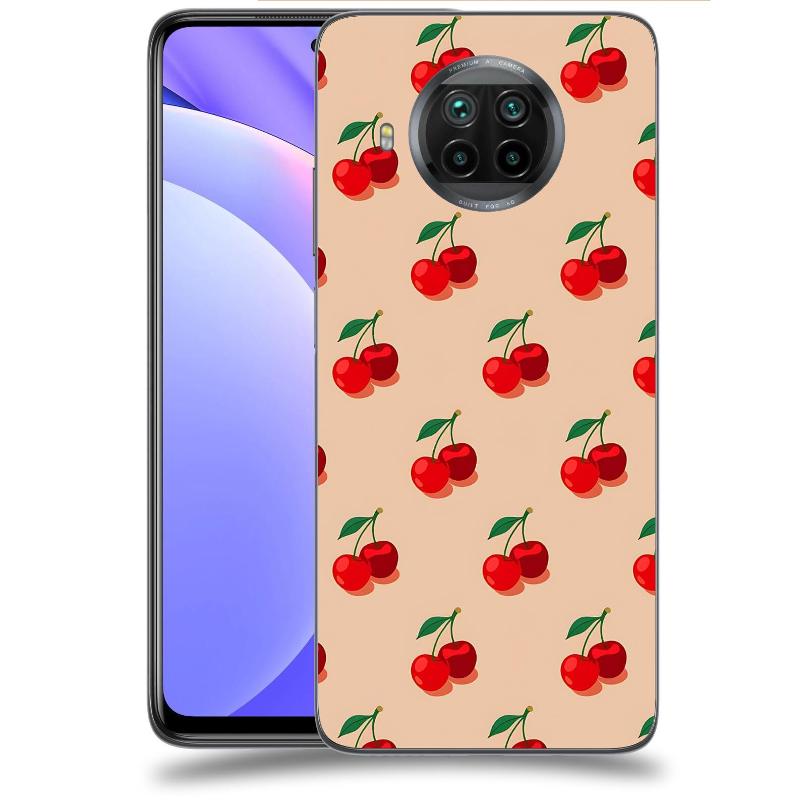 ACOVER Kryt na mobil Xiaomi Mi 10T Lite - Šťavnaté třešně