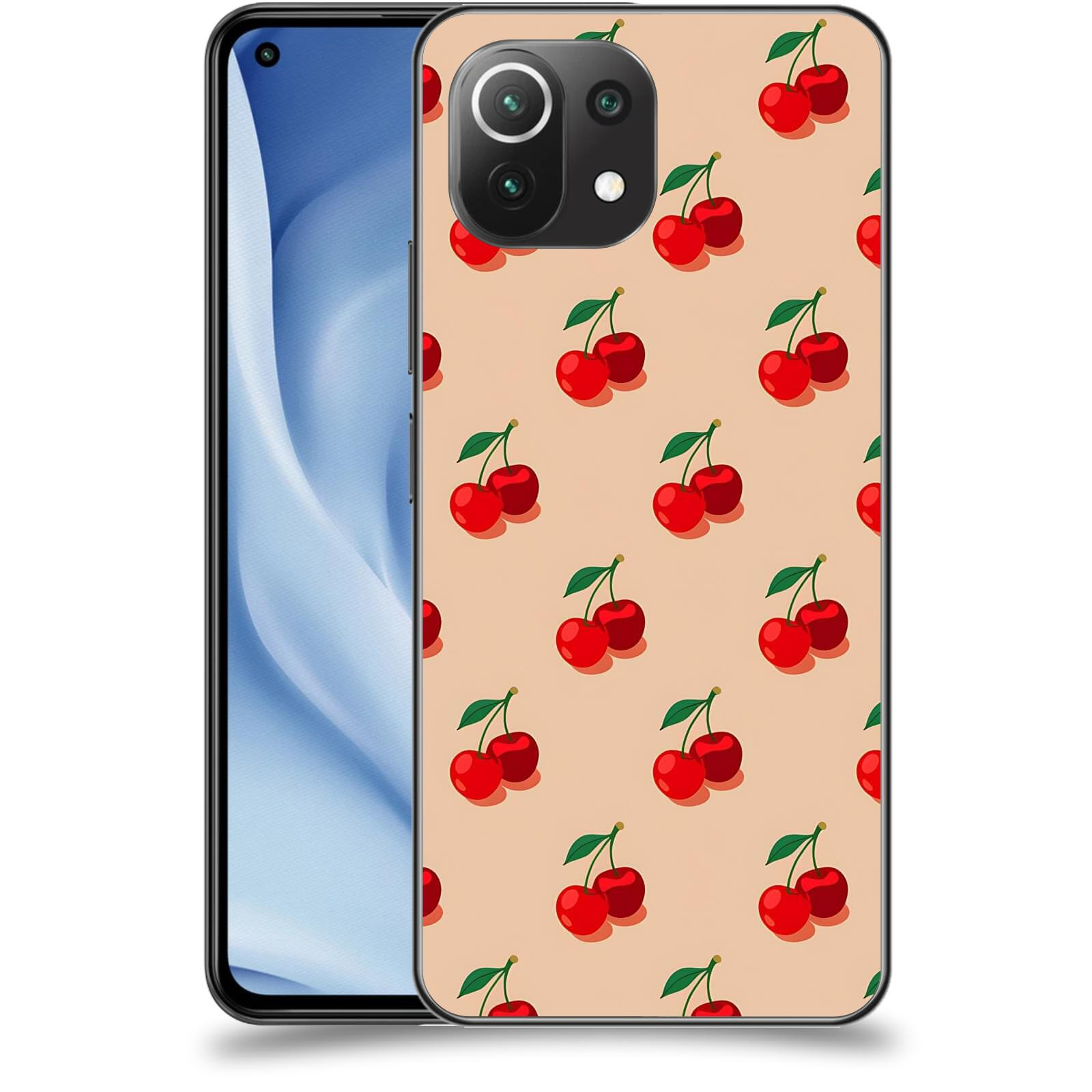 ACOVER Kryt na mobil Xiaomi Mi 11 Lite - Šťavnaté třešně