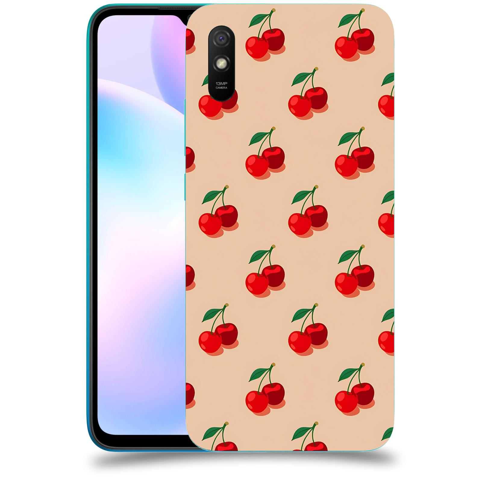 ACOVER Kryt na mobil Xiaomi Redmi 9AT - Šťavnaté třešně
