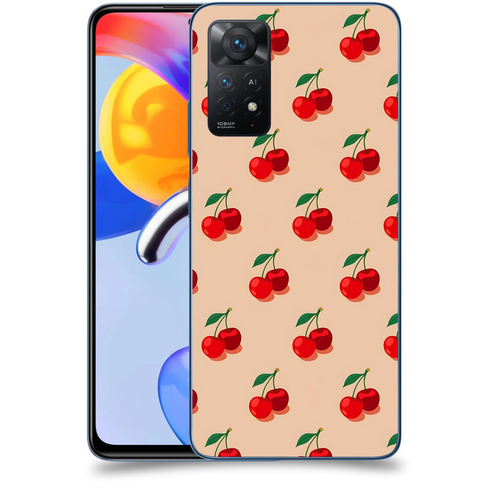 ACOVER Kryt na mobil Xiaomi Redmi Note 11 Pro 5G - Šťavnaté třešně