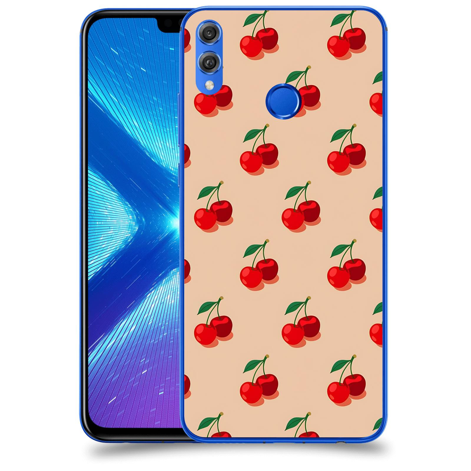 ACOVER Kryt na mobil Honor 8X - Šťavnaté třešně