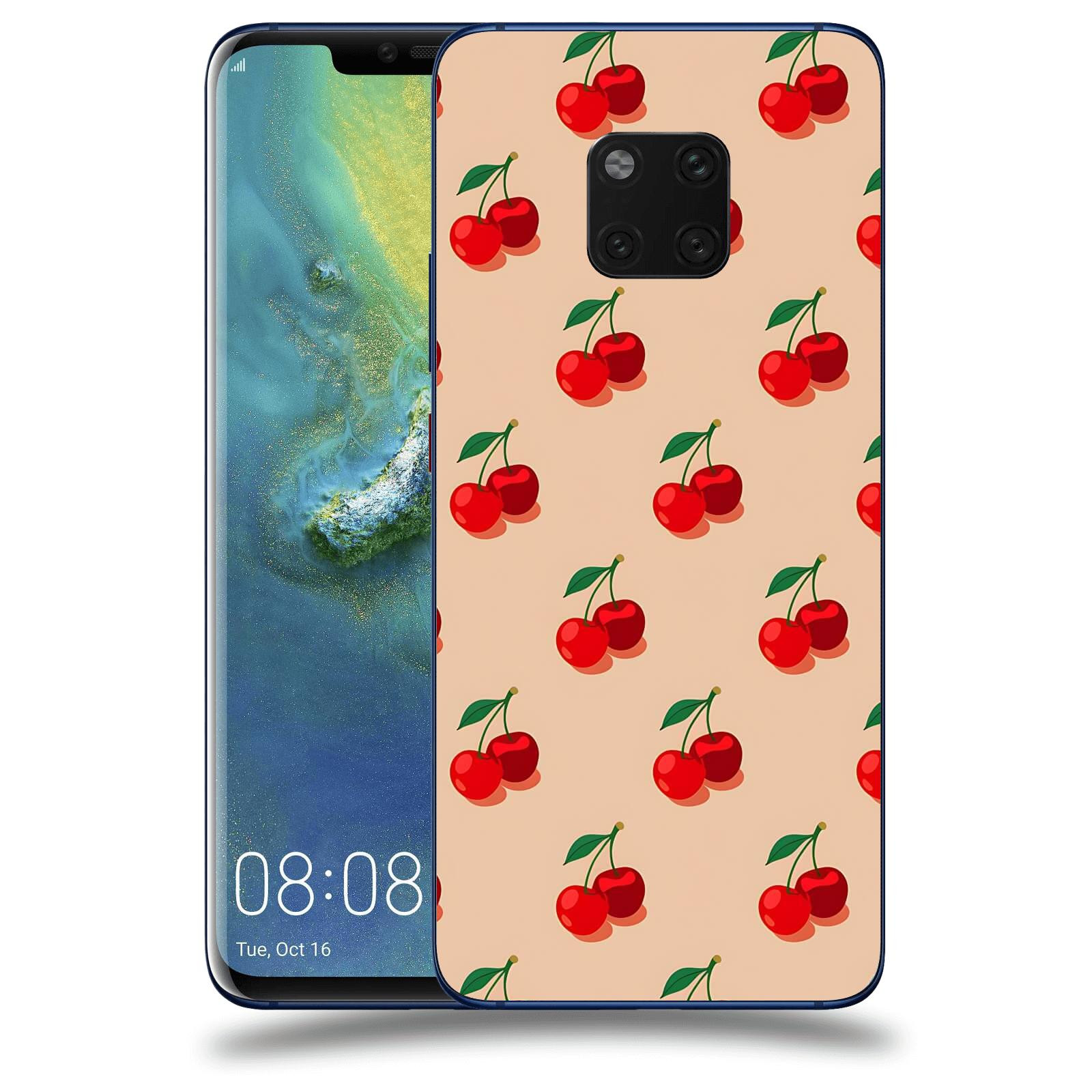 ACOVER Kryt na mobil Huawei Mate 20 Pro - Šťavnaté třešně