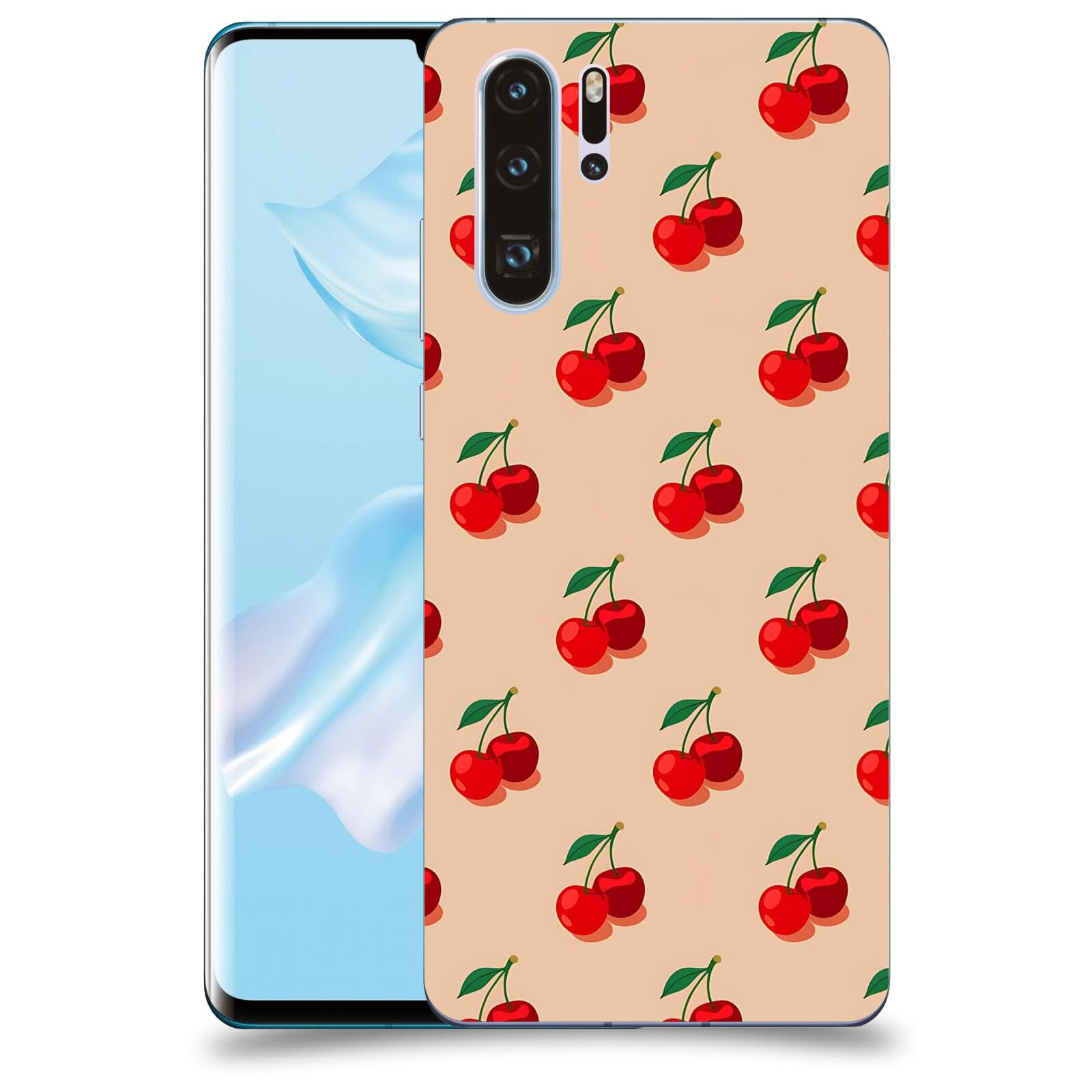 ACOVER Kryt na mobil Huawei P30 - Šťavnaté třešně