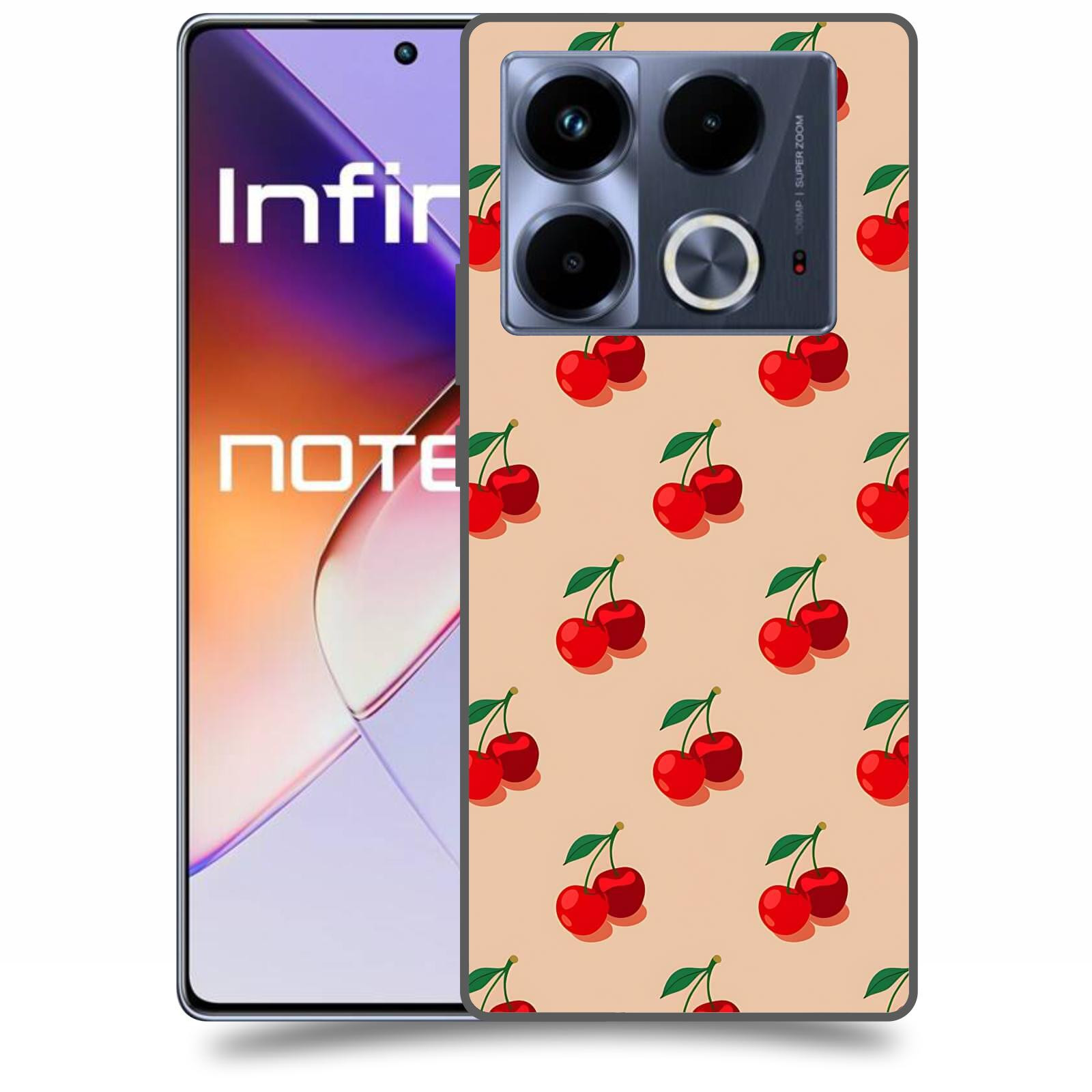 ACOVER Kryt na mobil Infinix Note 40 - Šťavnaté třešně