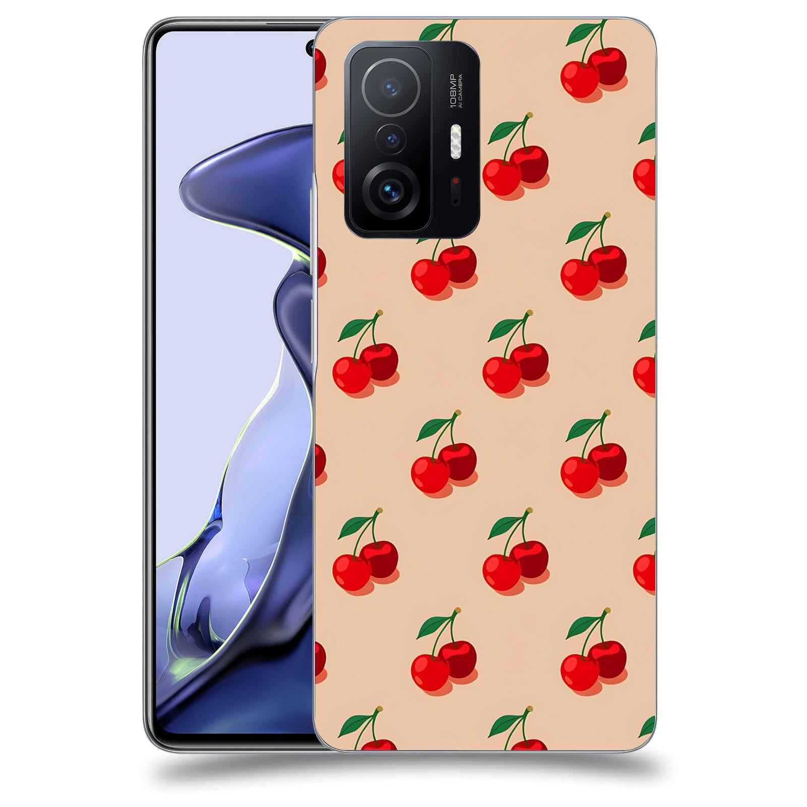 ACOVER Kryt na mobil Xiaomi 11T - Šťavnaté třešně