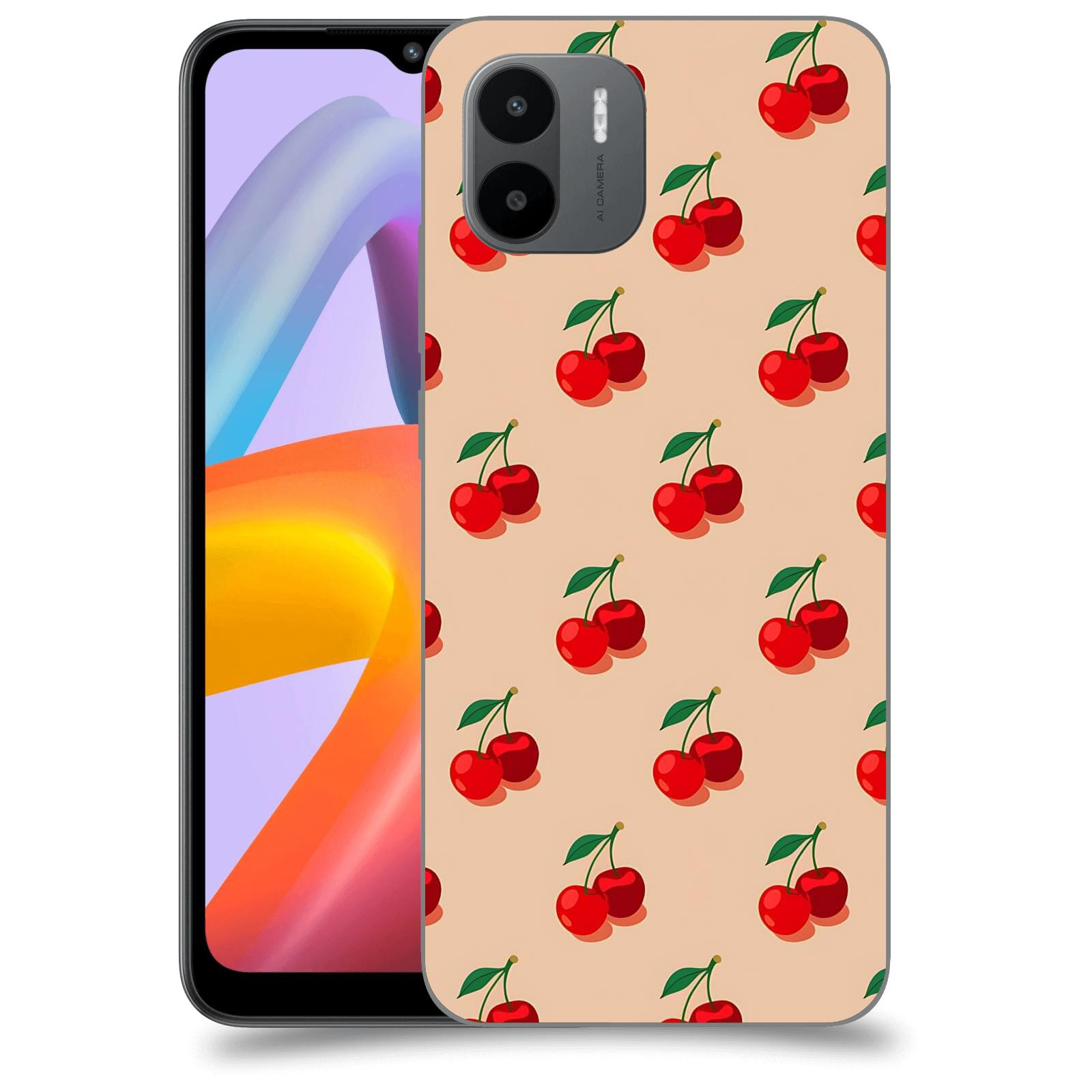 ACOVER Kryt na mobil Xiaomi Redmi A2+ - Šťavnaté třešně