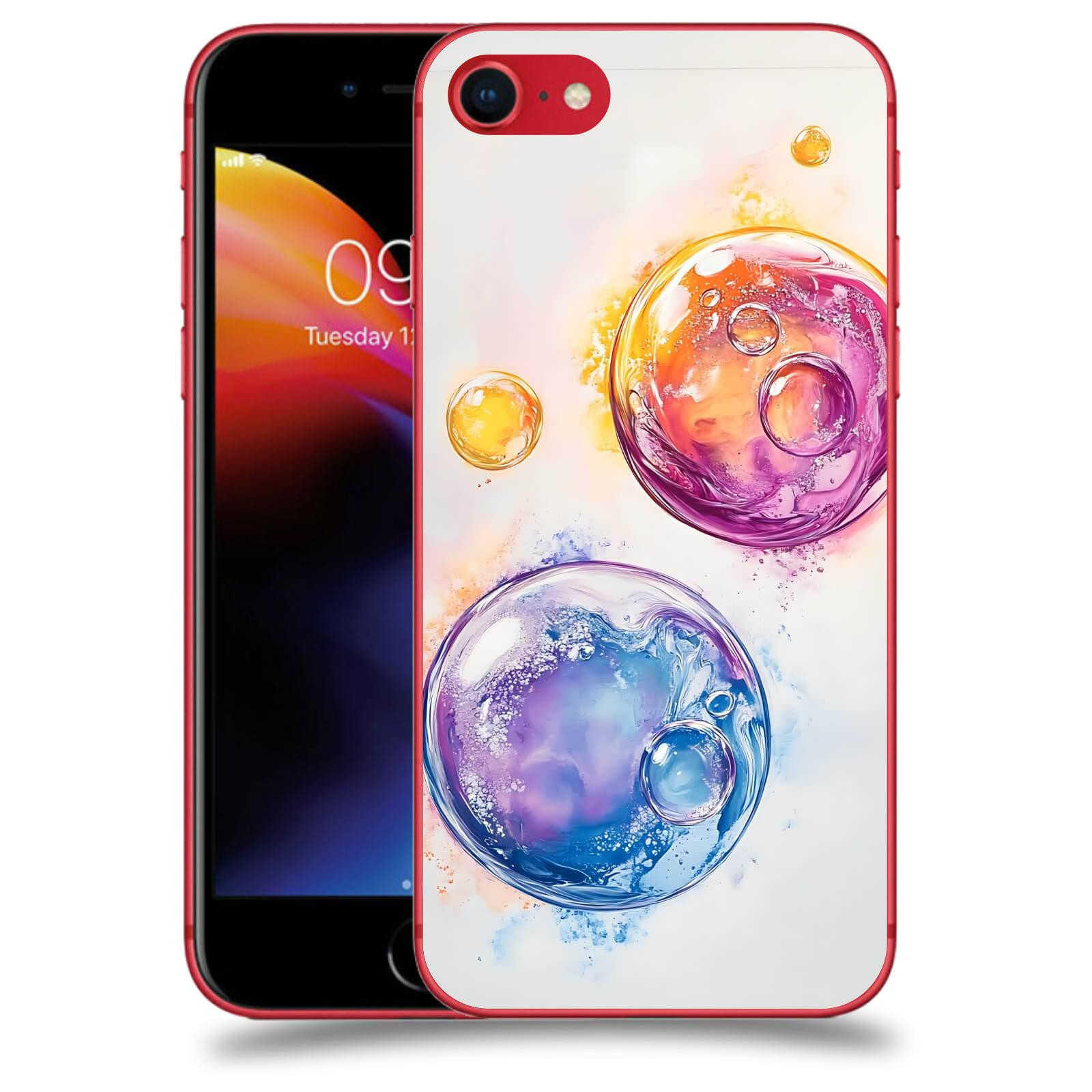 ACOVER Kryt na mobil Apple iPhone 8 - Tekutá energie