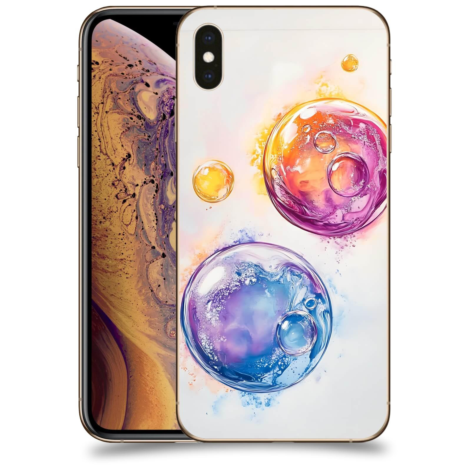 ACOVER Kryt na mobil Apple iPhone XS Max - Tekutá energie