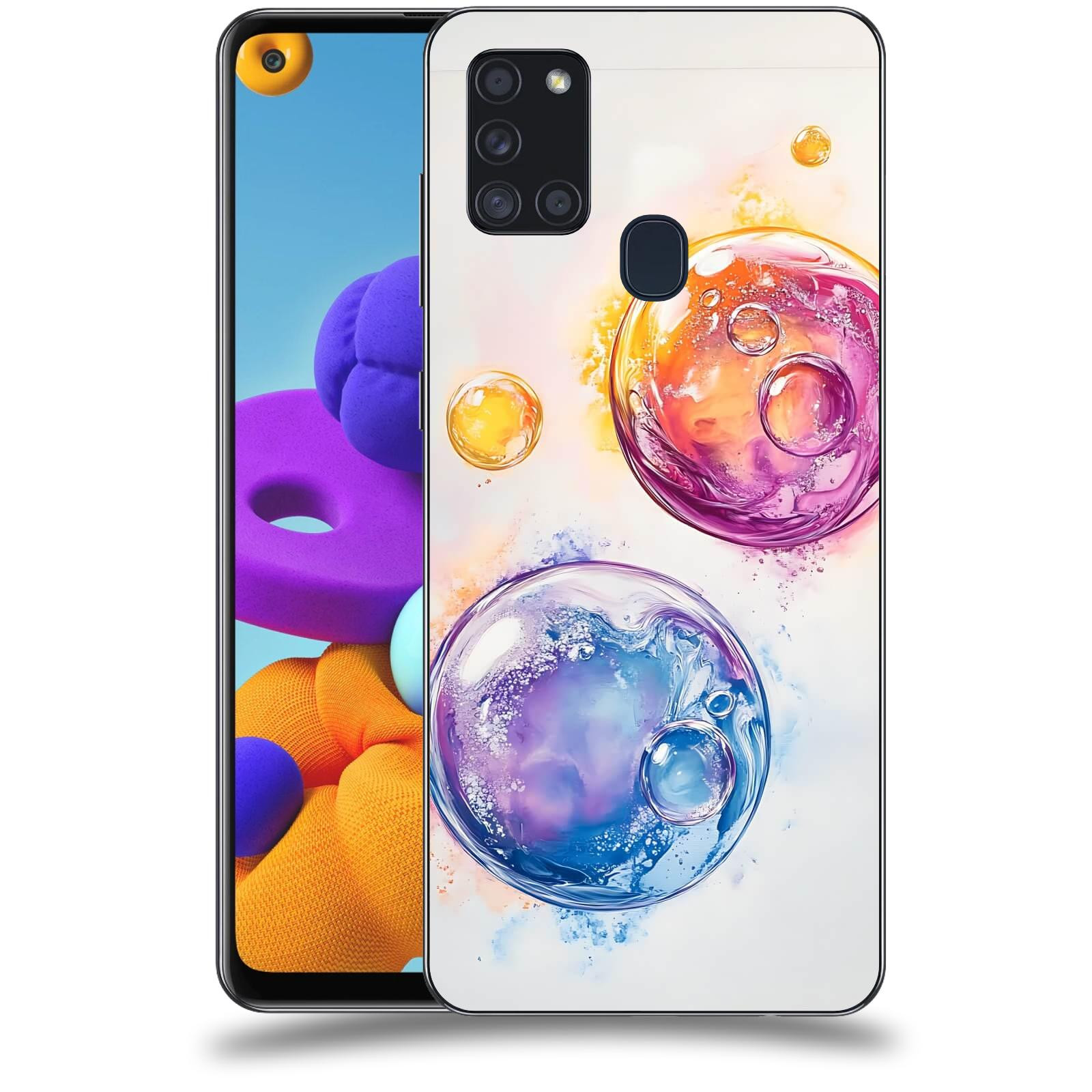ACOVER Kryt na mobil Samsung Galaxy A21s - Tekutá energie