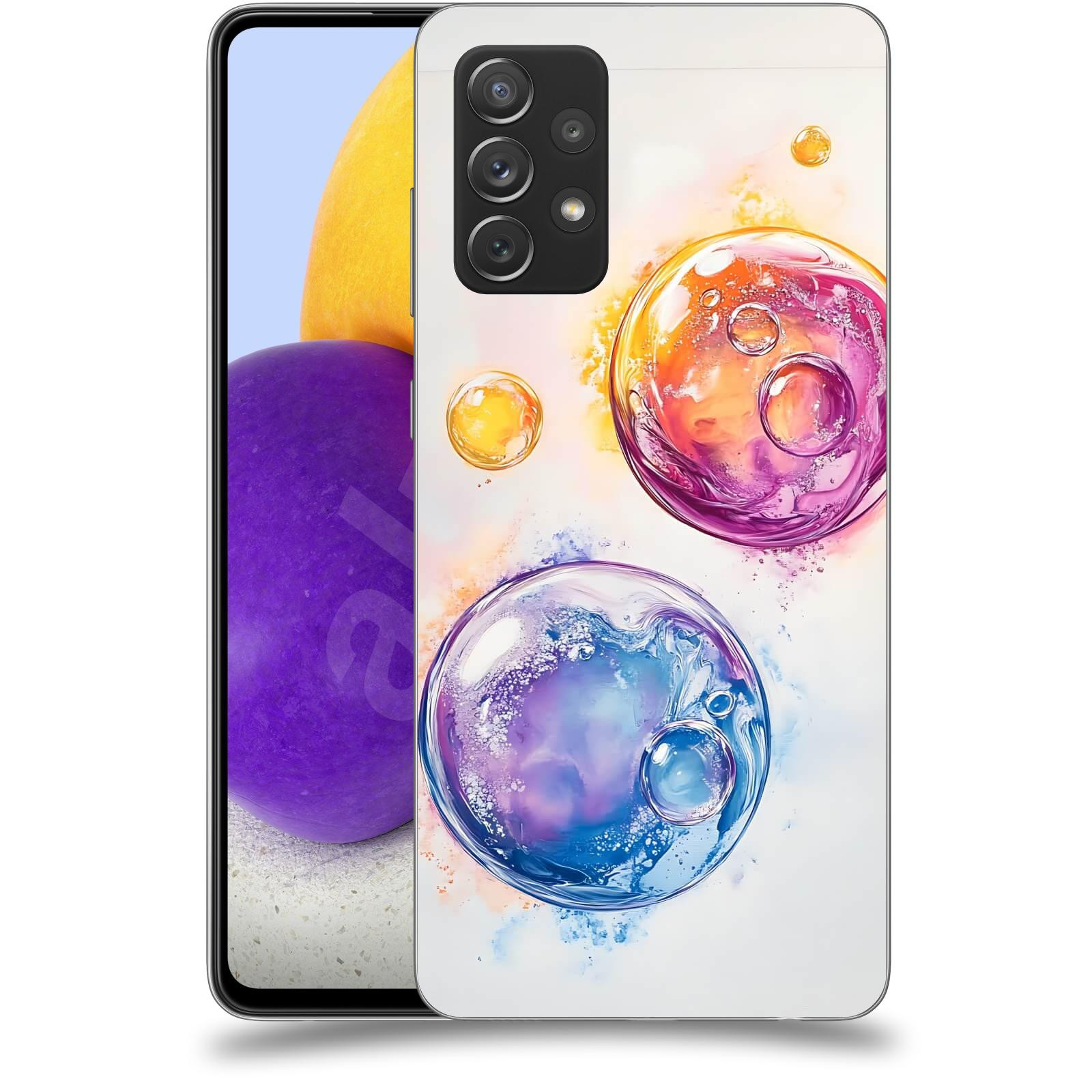 ACOVER Kryt na mobil Samsung Galaxy A72 A725F - Tekutá energie