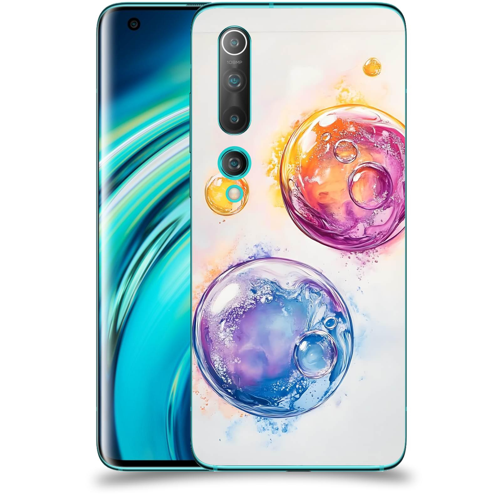 ACOVER Kryt na mobil Xiaomi Mi 10 - Tekutá energie