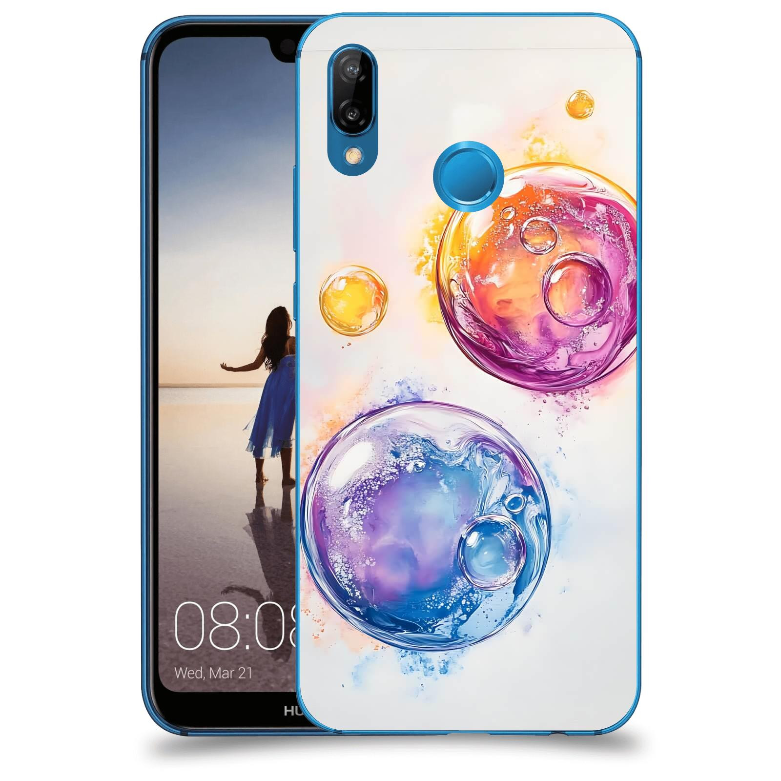 ACOVER Kryt na mobil Huawei P20 Lite - Tekutá energie