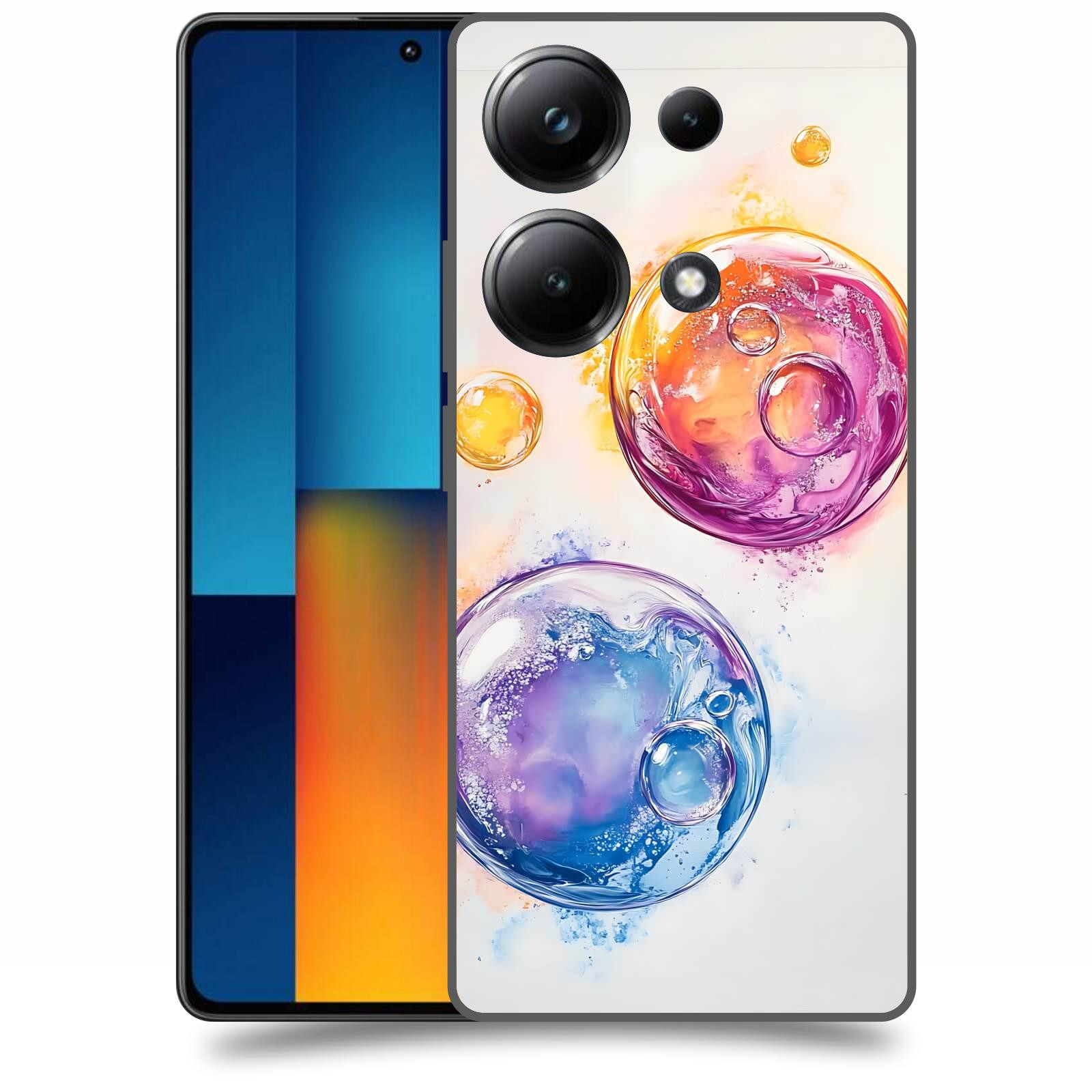ACOVER Kryt na mobil Poco M6 - Tekutá energie