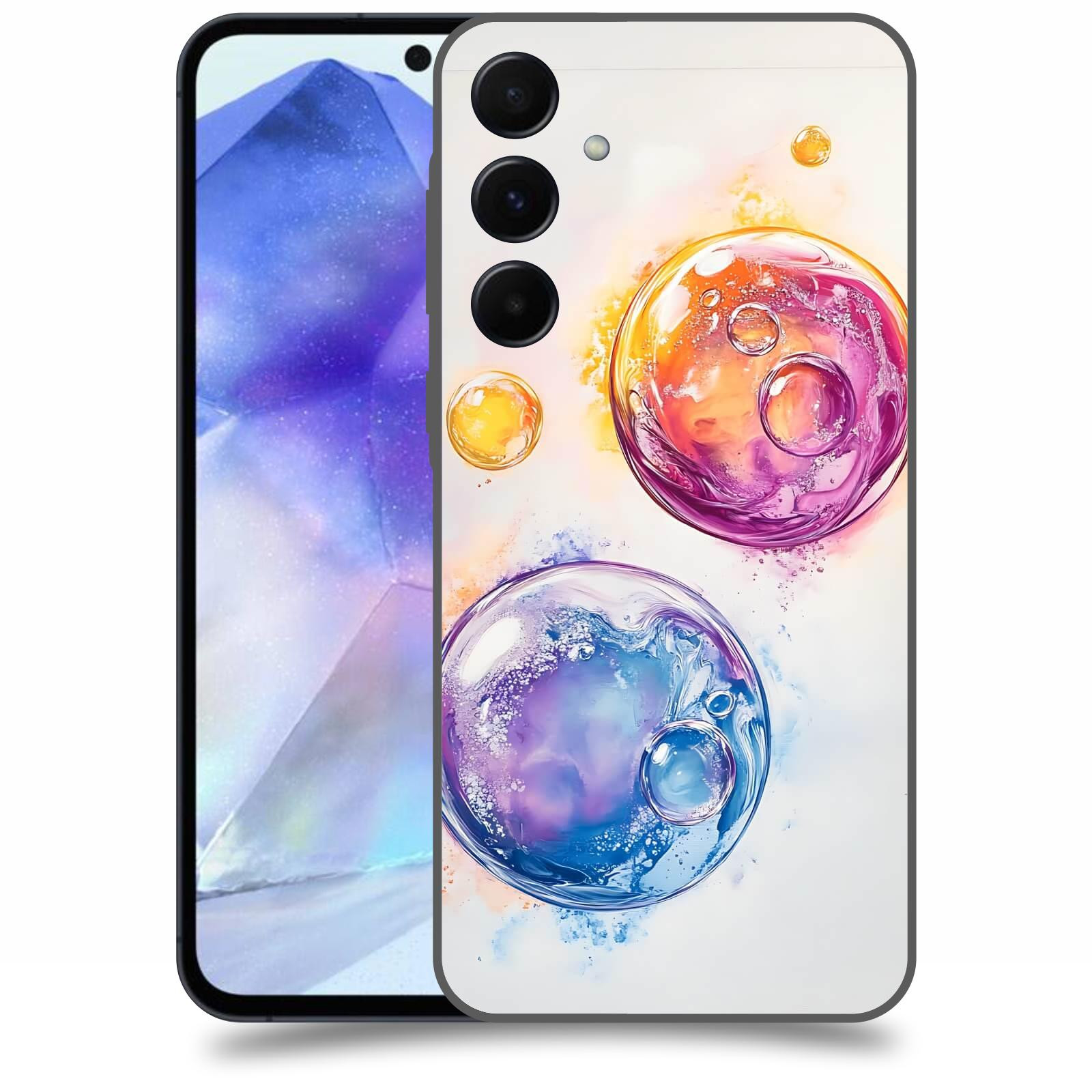 ACOVER Kryt na mobil Samsung Galaxy A55 5G - Tekutá energie