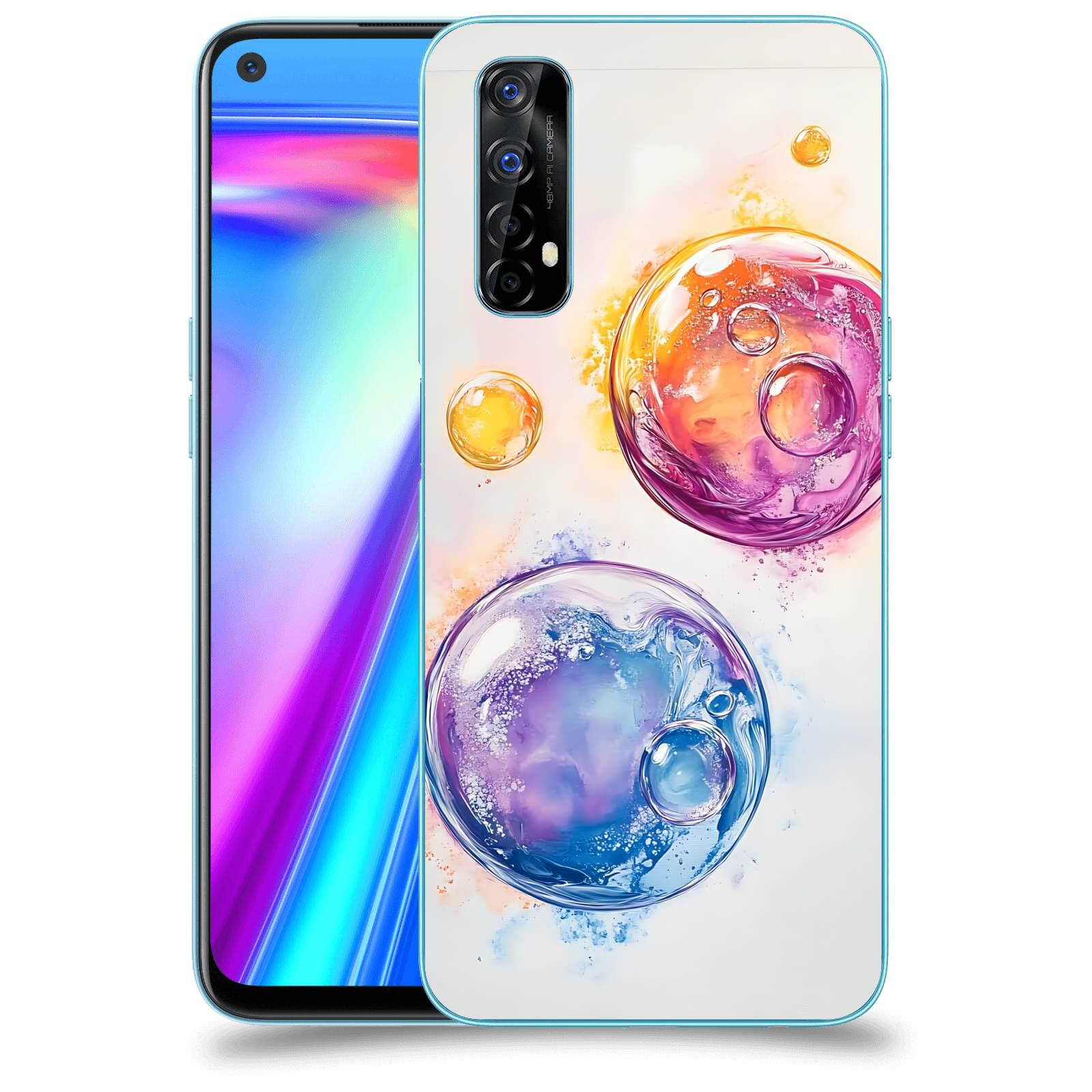 ACOVER Kryt na mobil Realme 7 - Tekutá energie