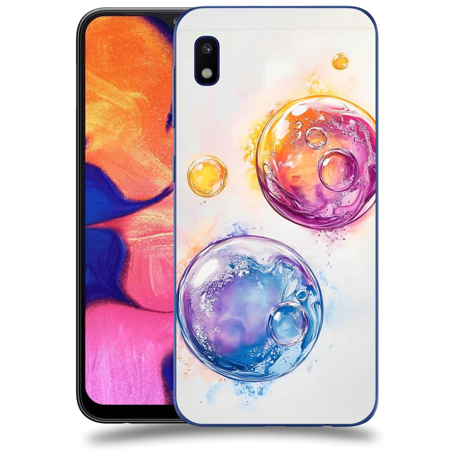 ACOVER Kryt na mobil Samsung Galaxy A10 A105F - Tekutá energie