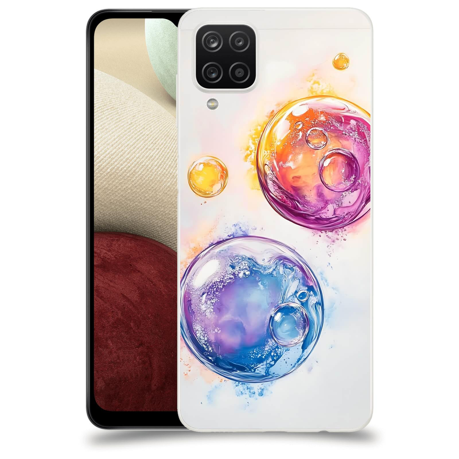 ACOVER Kryt na mobil Samsung Galaxy A12 A125F - Tekutá energie