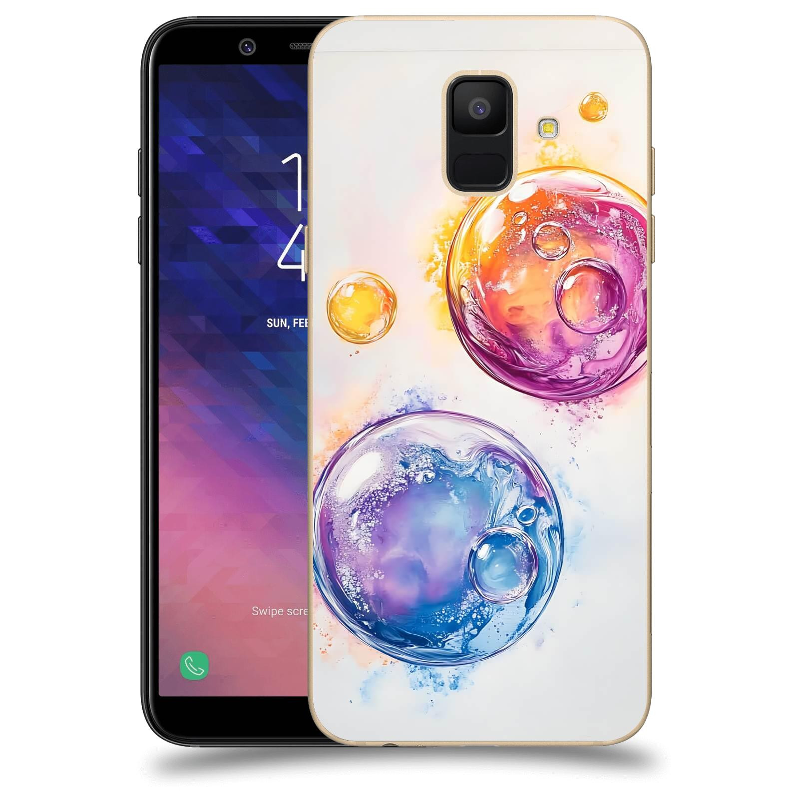 ACOVER Kryt na mobil Samsung Galaxy A6 A600F - Tekutá energie