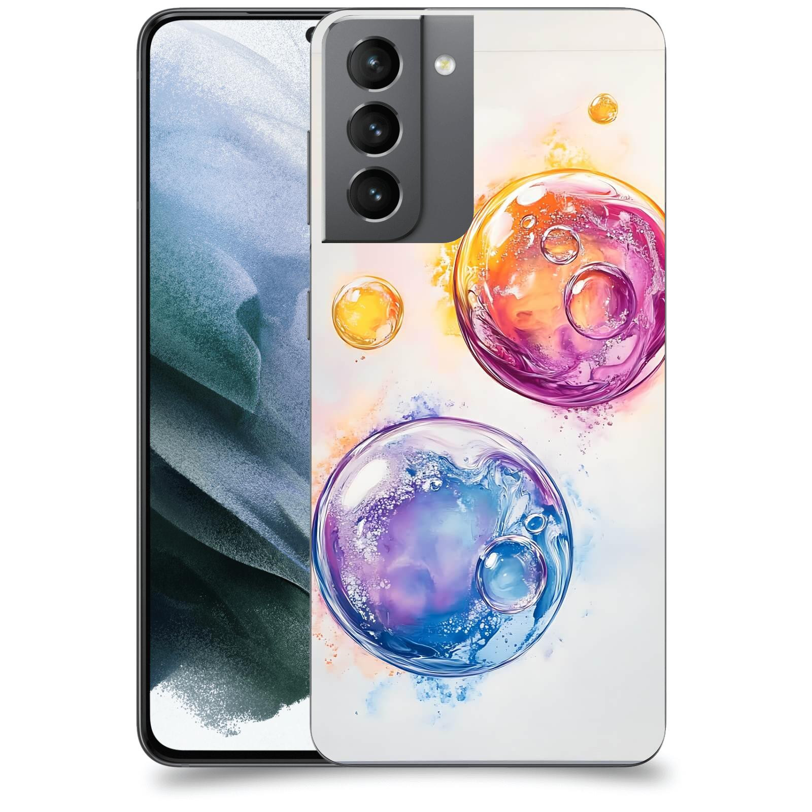 ACOVER Kryt na mobil Samsung Galaxy S21 G991B - Tekutá energie