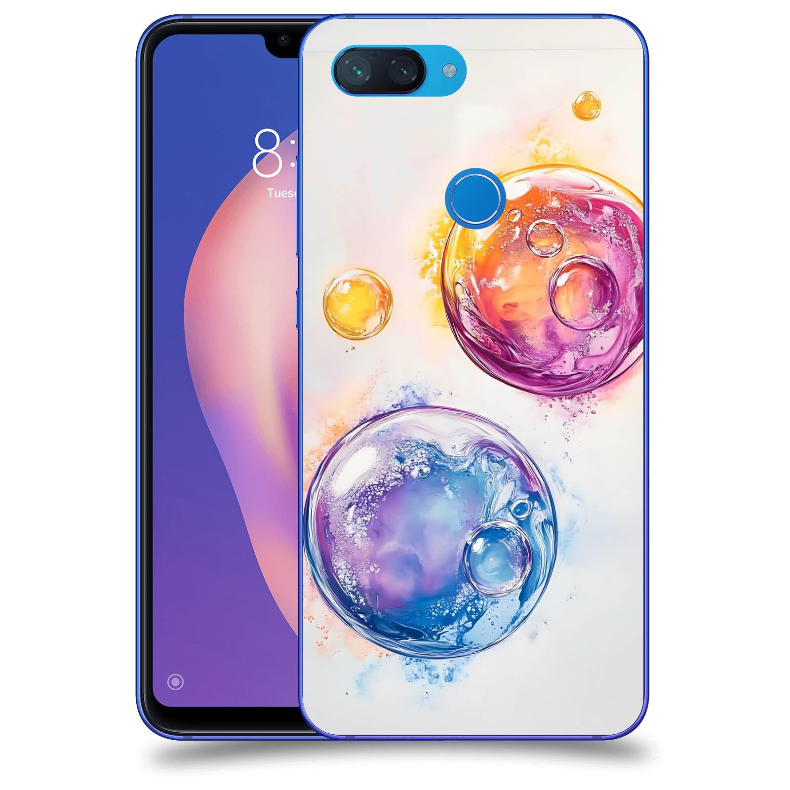 ACOVER Kryt na mobil Xiaomi Mi 8 Lite - Tekutá energie