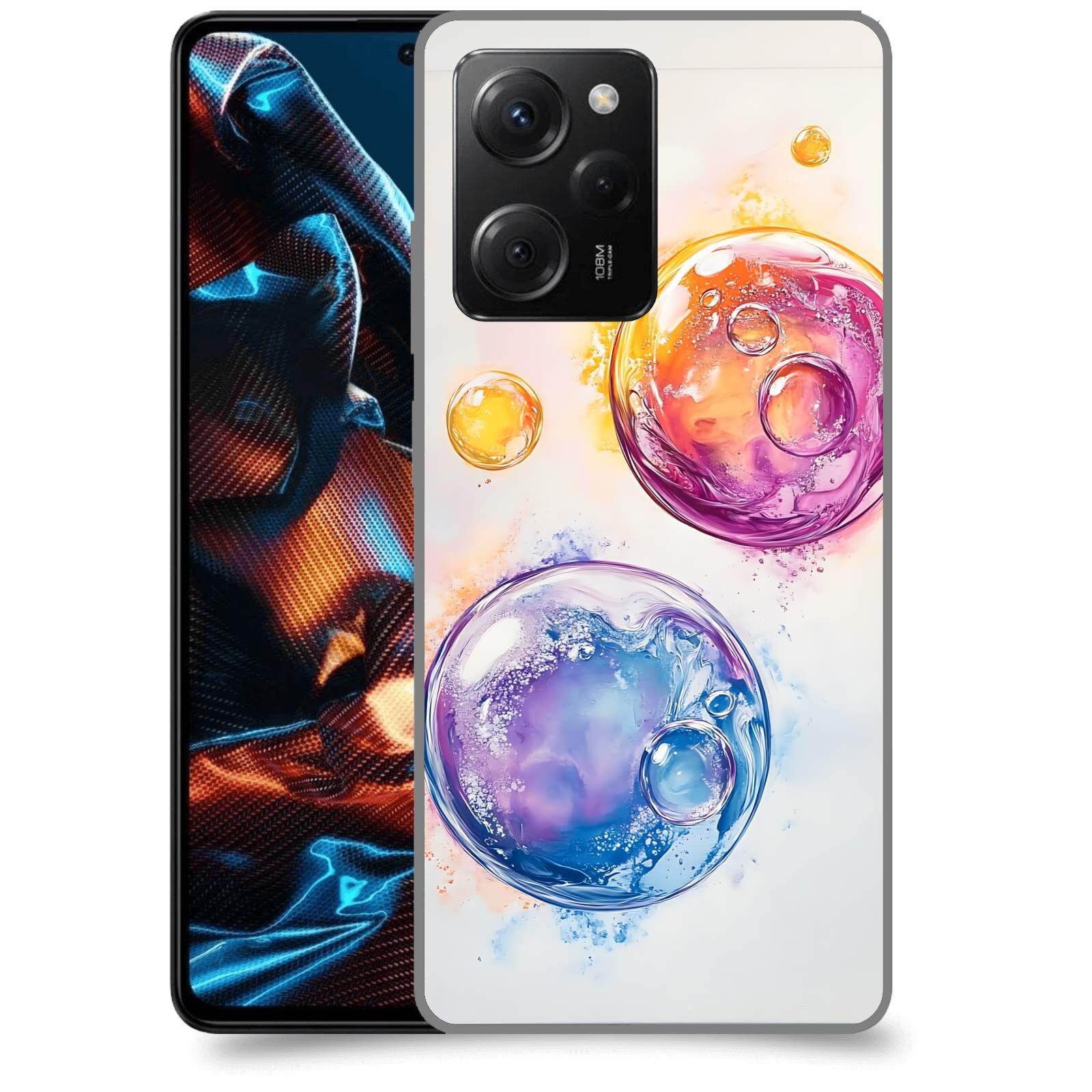 ACOVER Kryt na mobil Xiaomi Poco X5 Pro - Tekutá energie