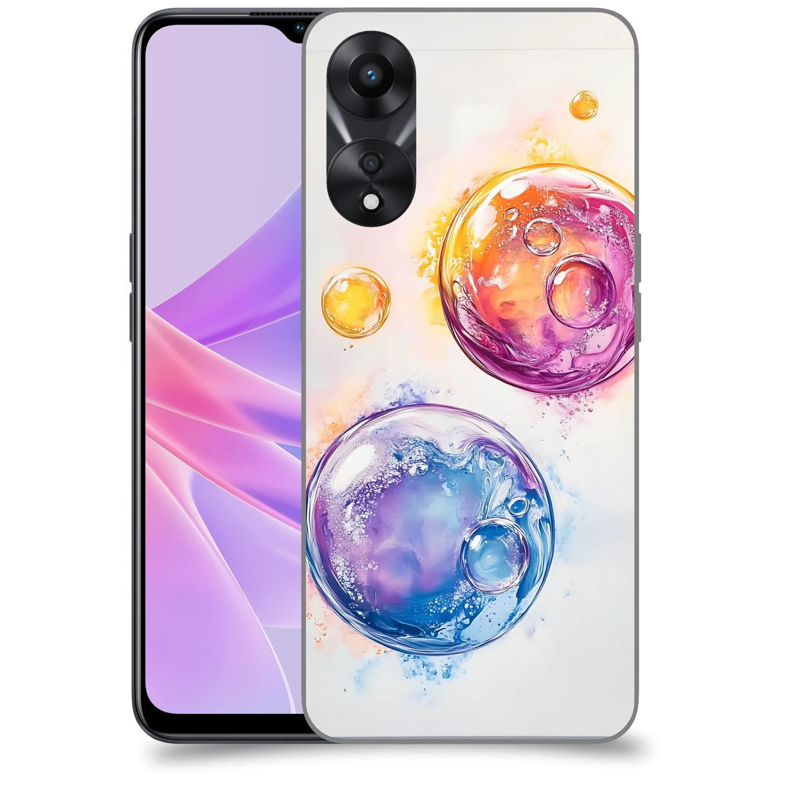 ACOVER Kryt na mobil OPPO A78 5G - Tekutá energie