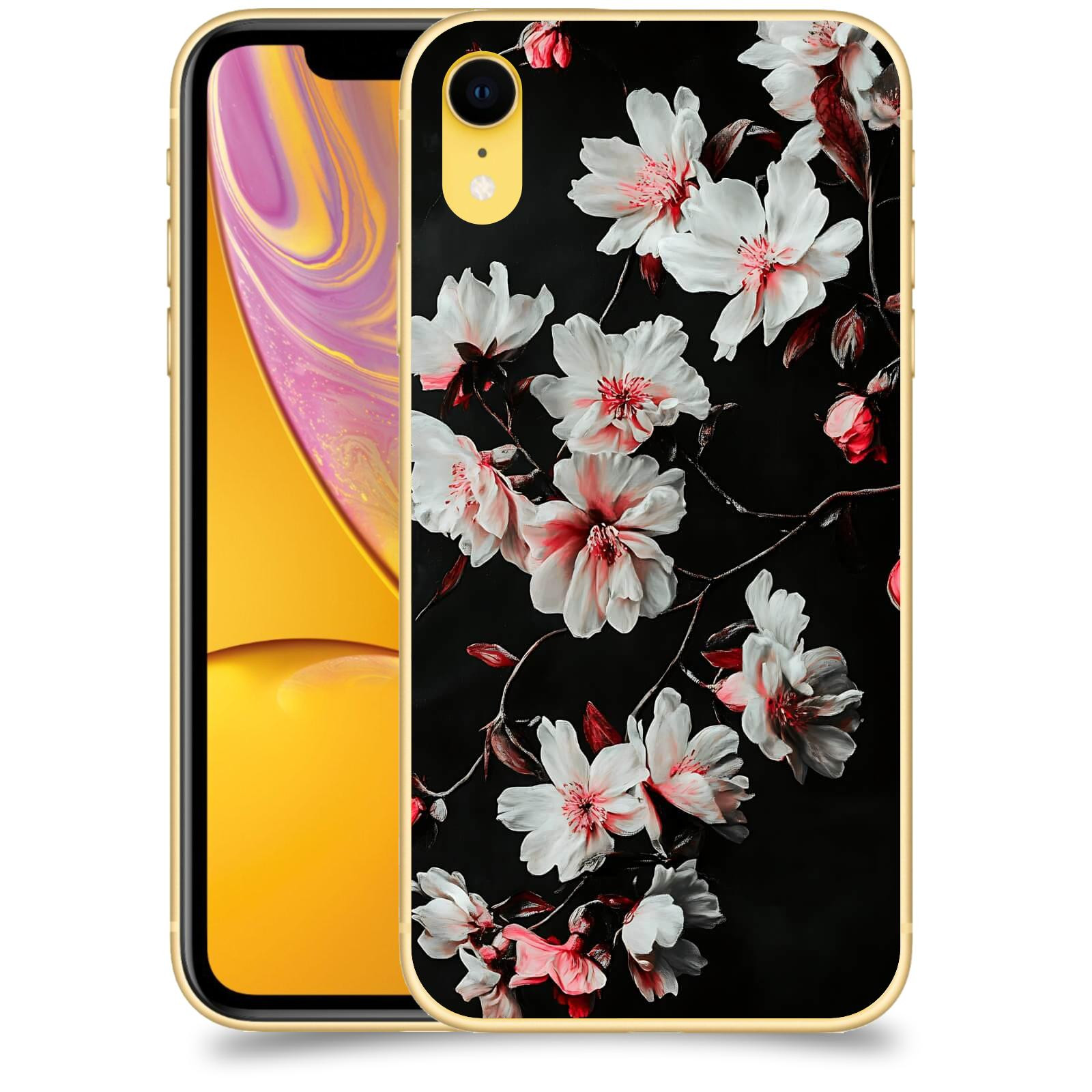 ACOVER Kryt na mobil Apple iPhone XR - Temná něžnost