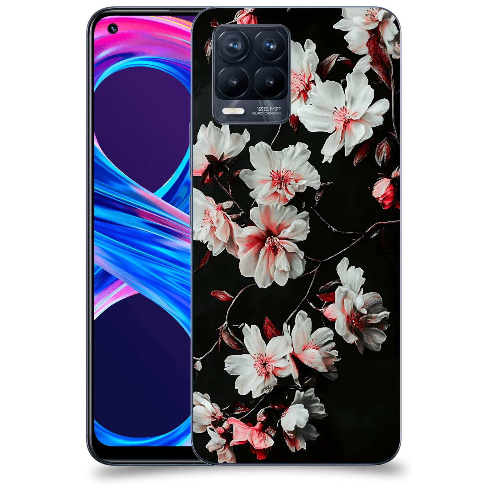 ACOVER Kryt na mobil Realme 8 Pro - Temná něžnost