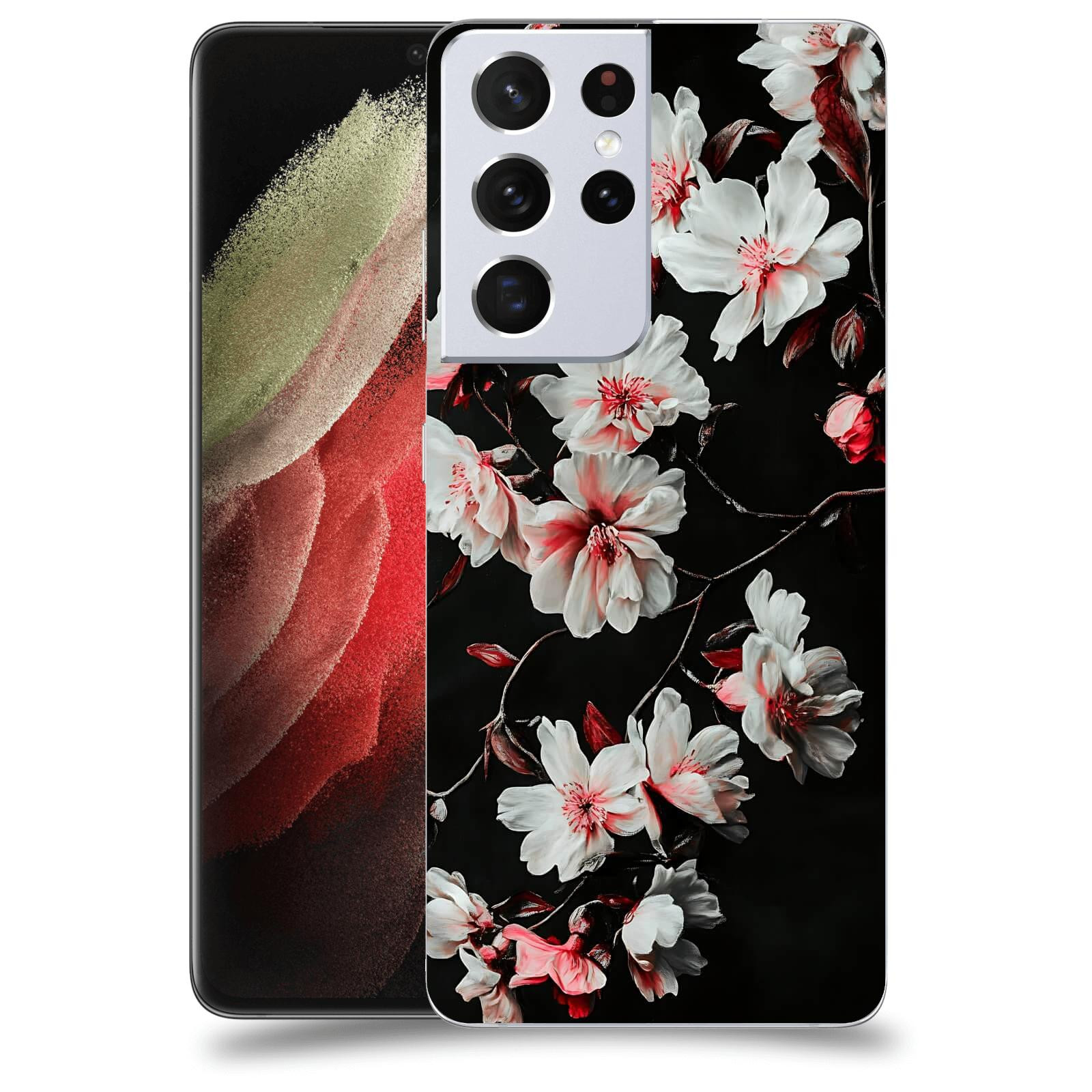 ACOVER Kryt na mobil Samsung Galaxy S21 Ultra 5G G998B - Temná něžnost