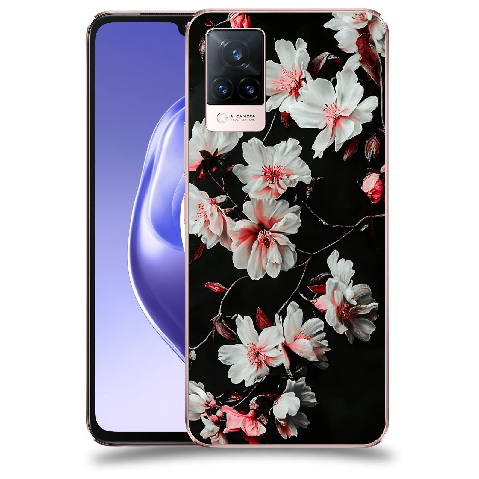 ACOVER Kryt na mobil Vivo V21 5G - Temná něžnost