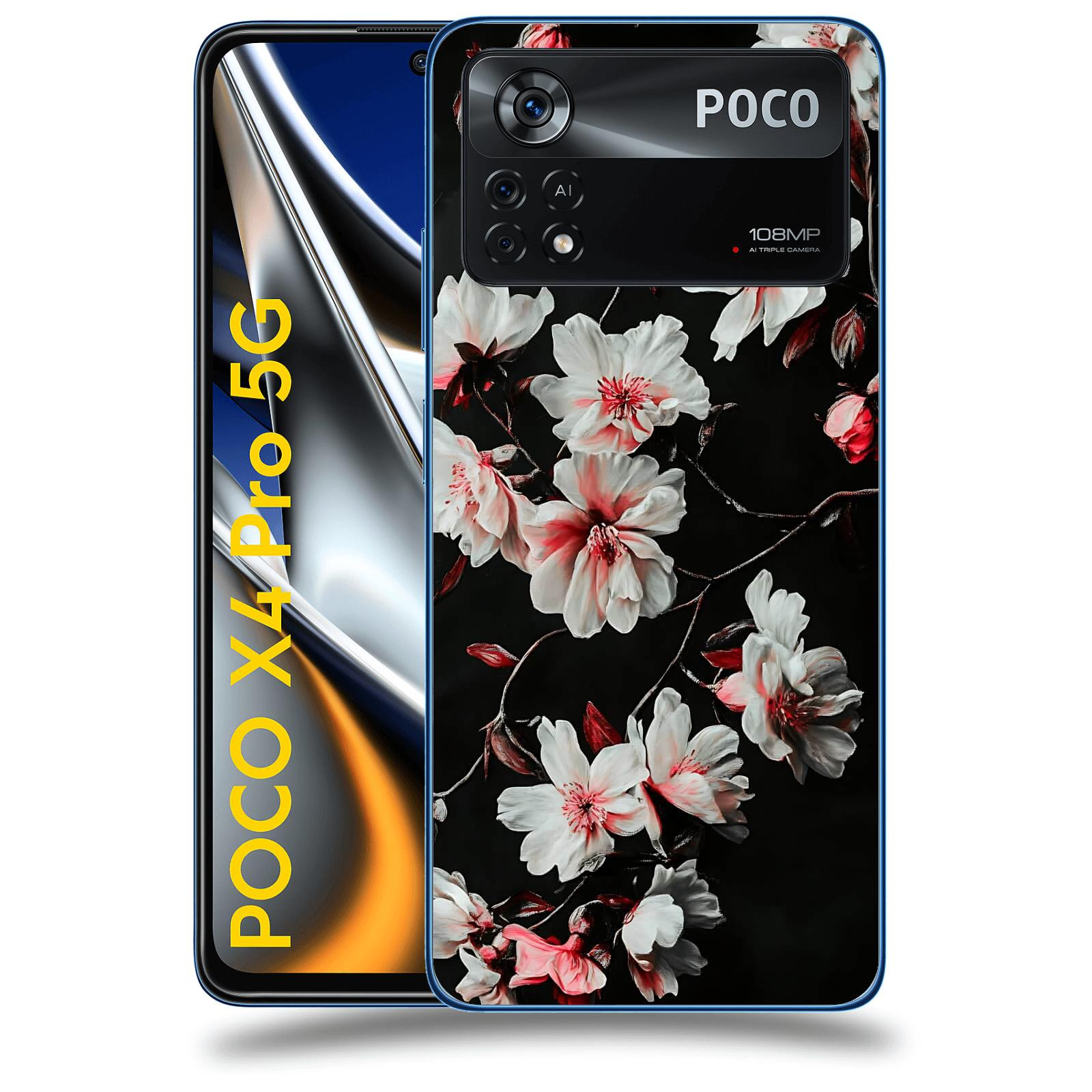ACOVER Kryt na mobil Xiaomi Poco X4 Pro 5G - Temná něžnost