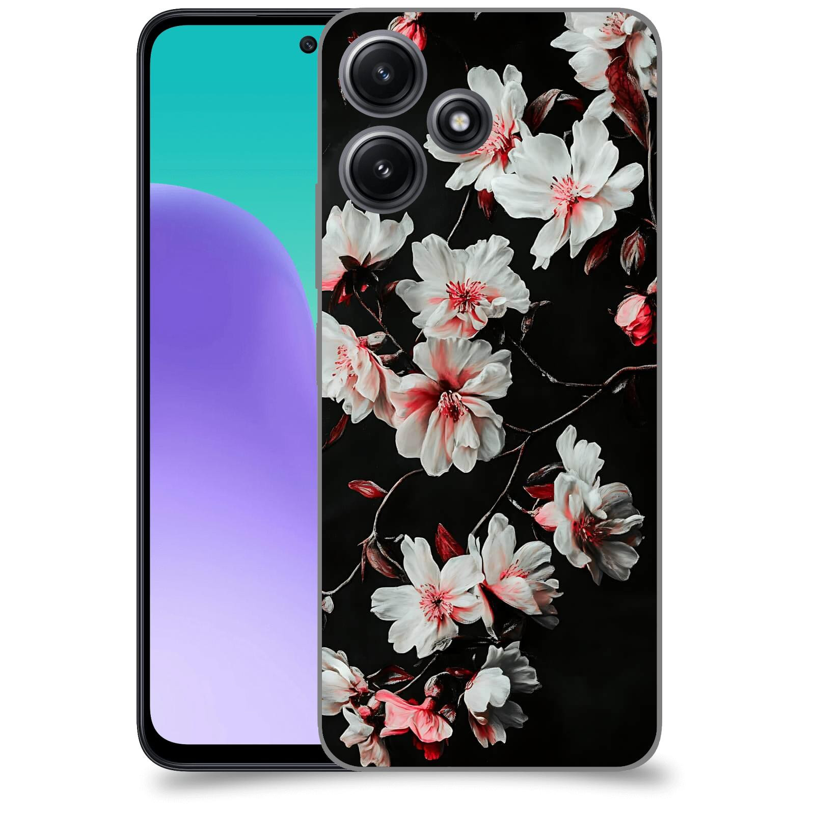 ACOVER Kryt na mobil Xiaomi Redmi 12 5G - Temná něžnost